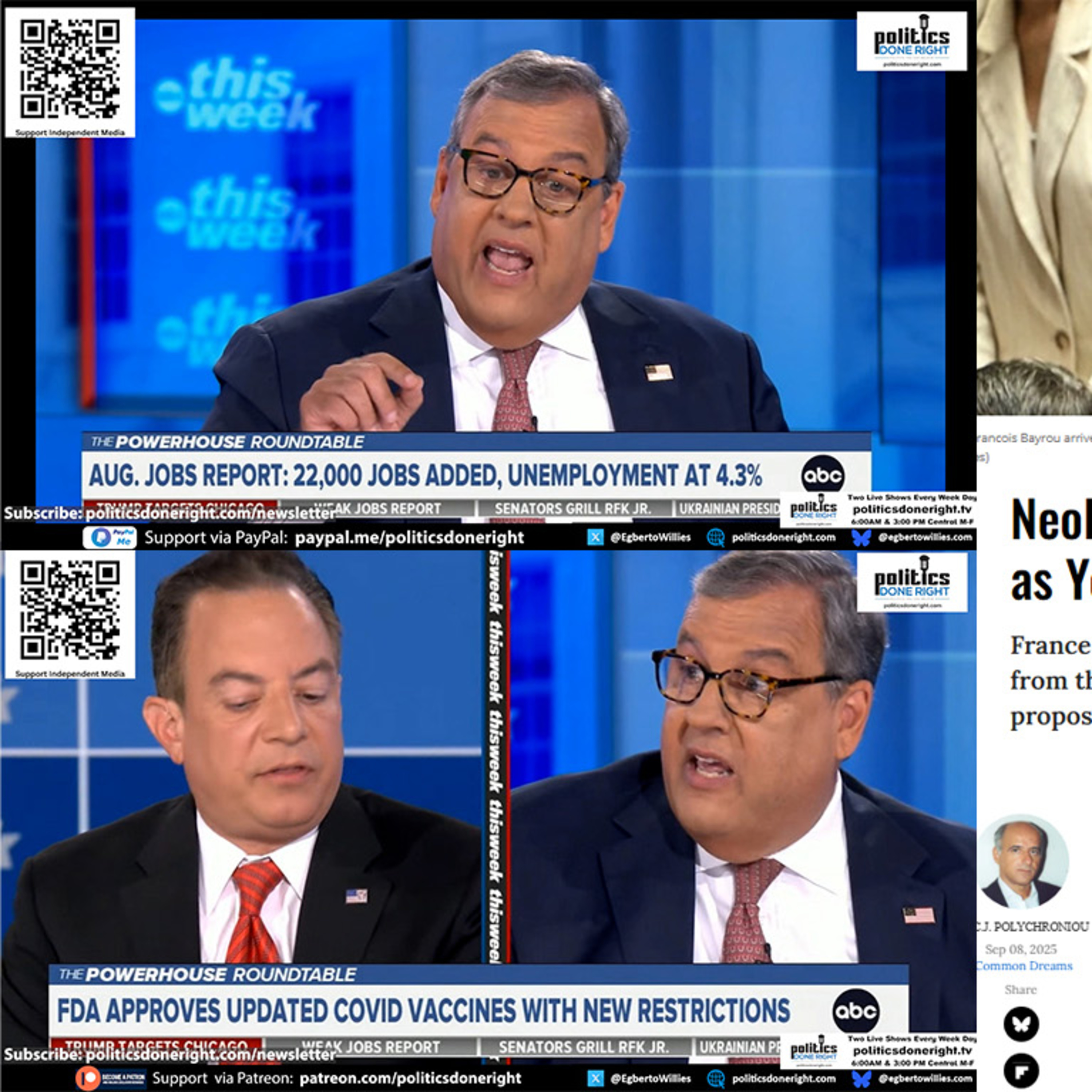 Christie Destroys Trump, France Rejects Austerity, and the Wealth Tax Myth Exposed.