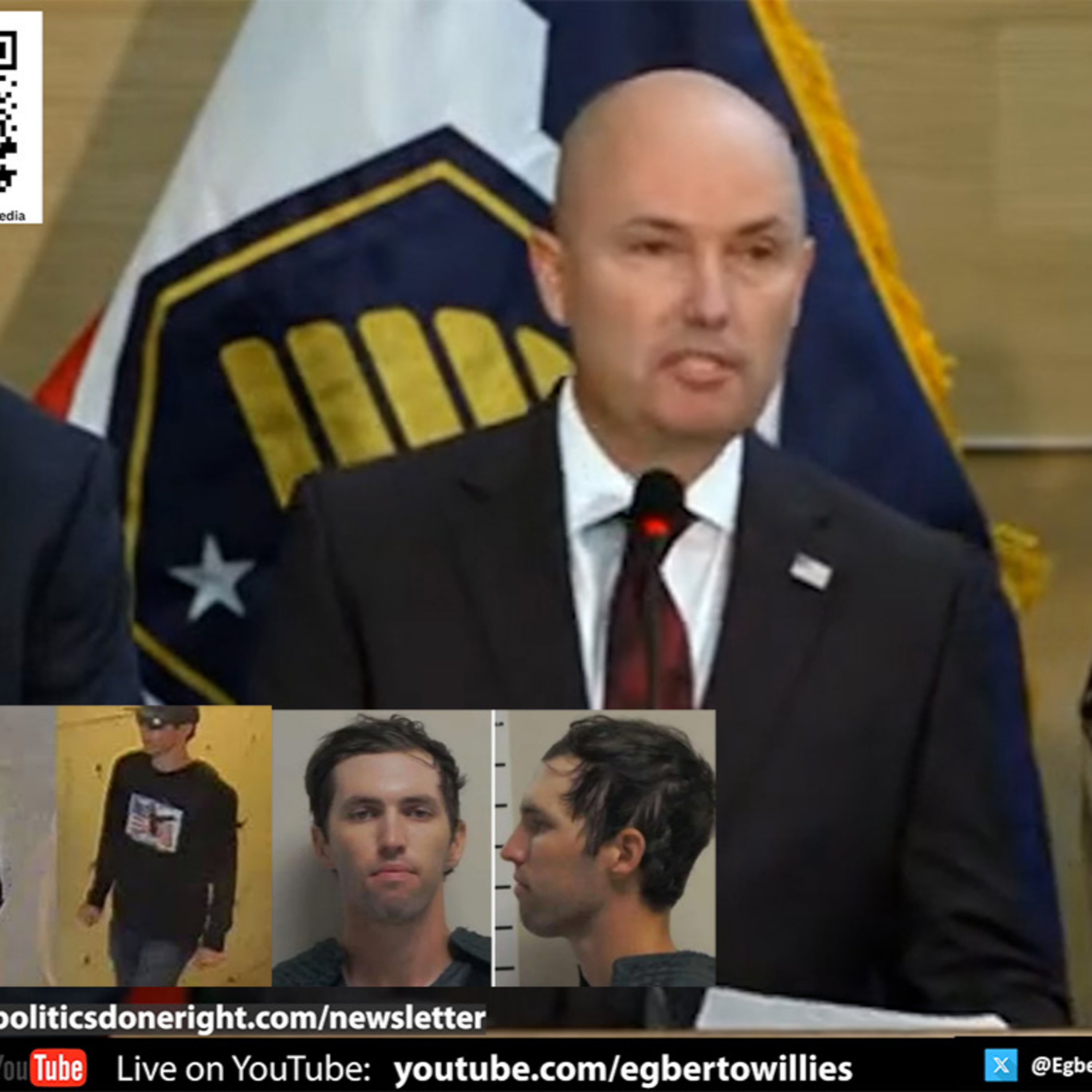 Charlie Kirk's alleged killer, Tyler Robinson, arrested - Utah Gov. Spencer Cox Press Conference