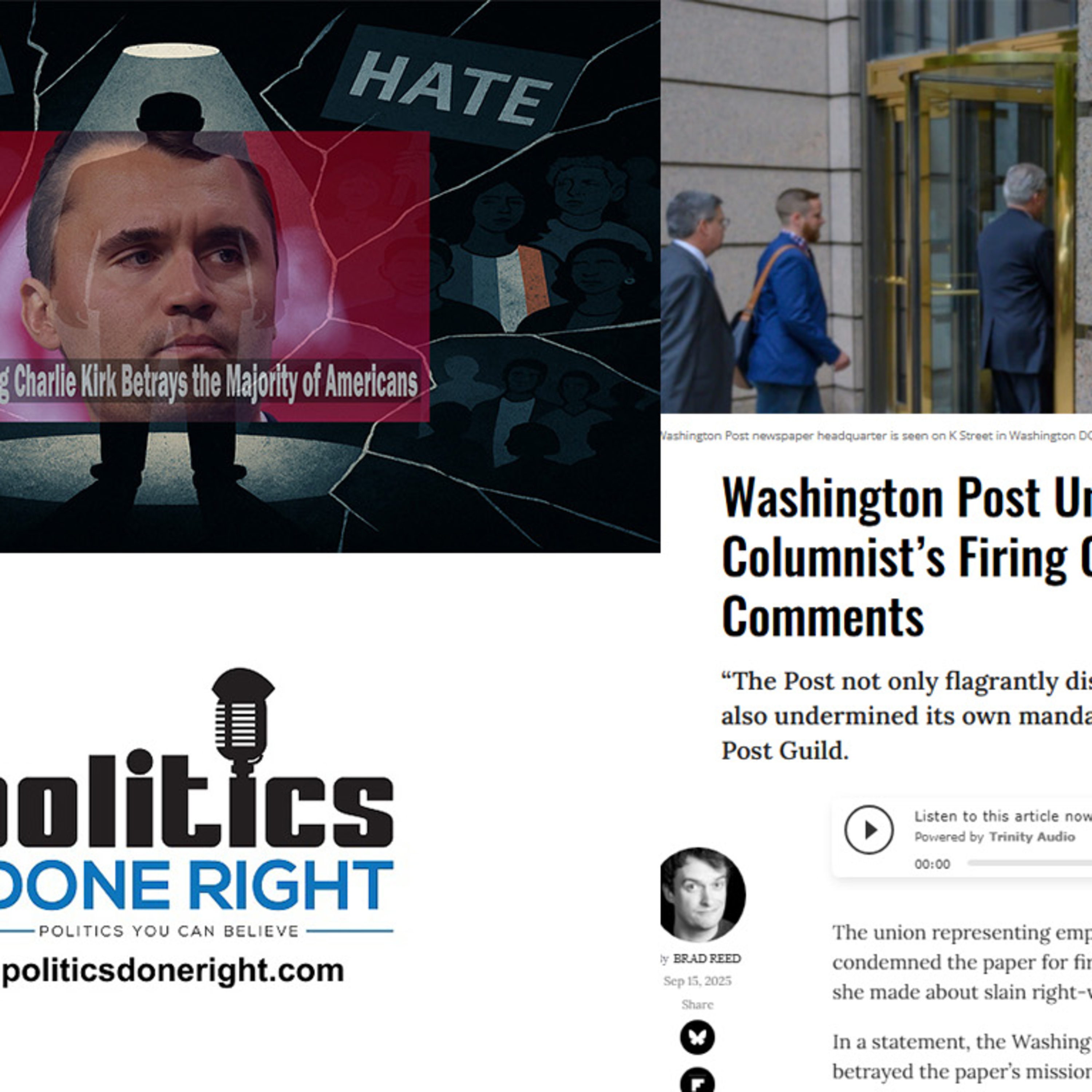 Here is why they are weaponizing Charlie Kirk's murder.