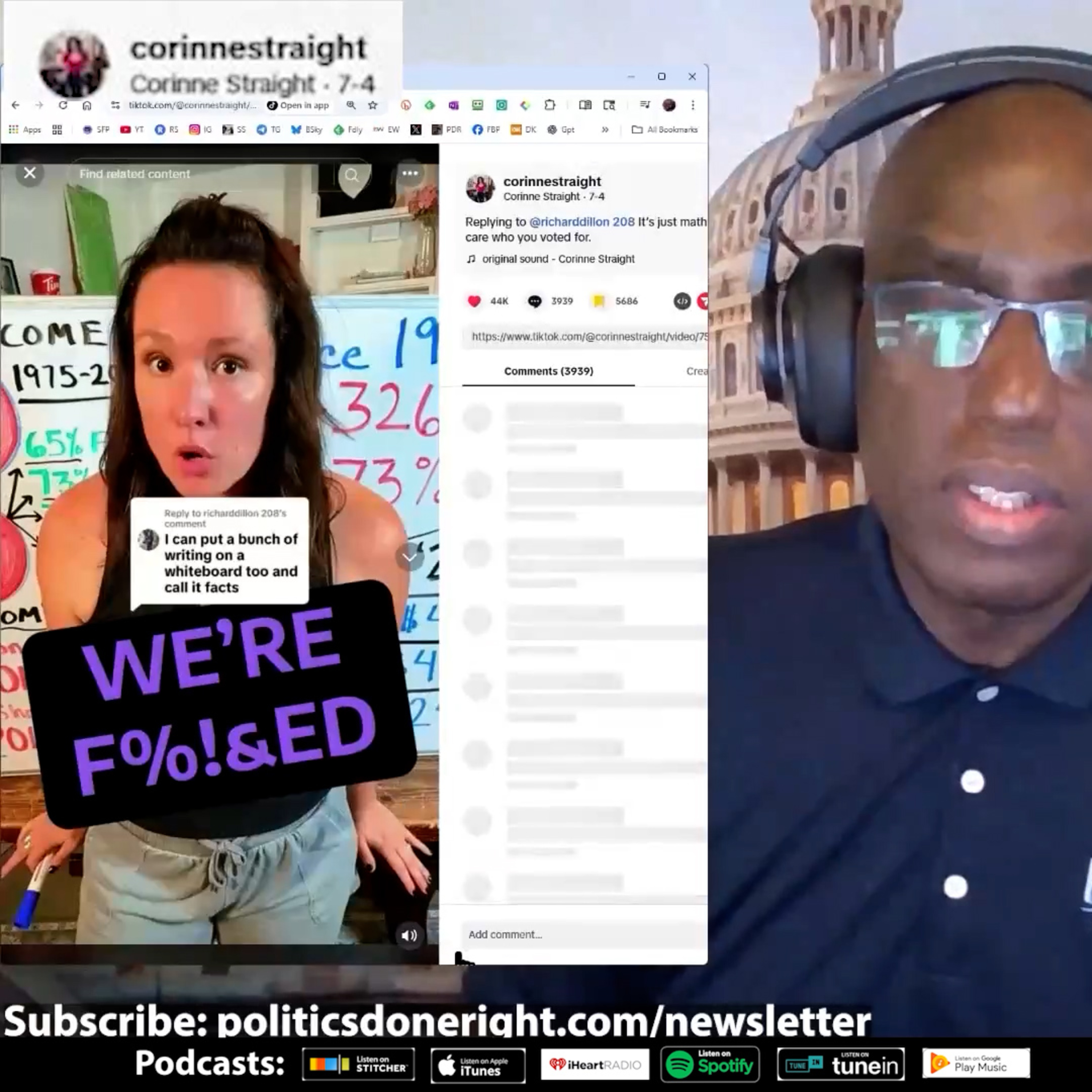 TikTok influencer nails it, the economics MAGA fails to comprehend.