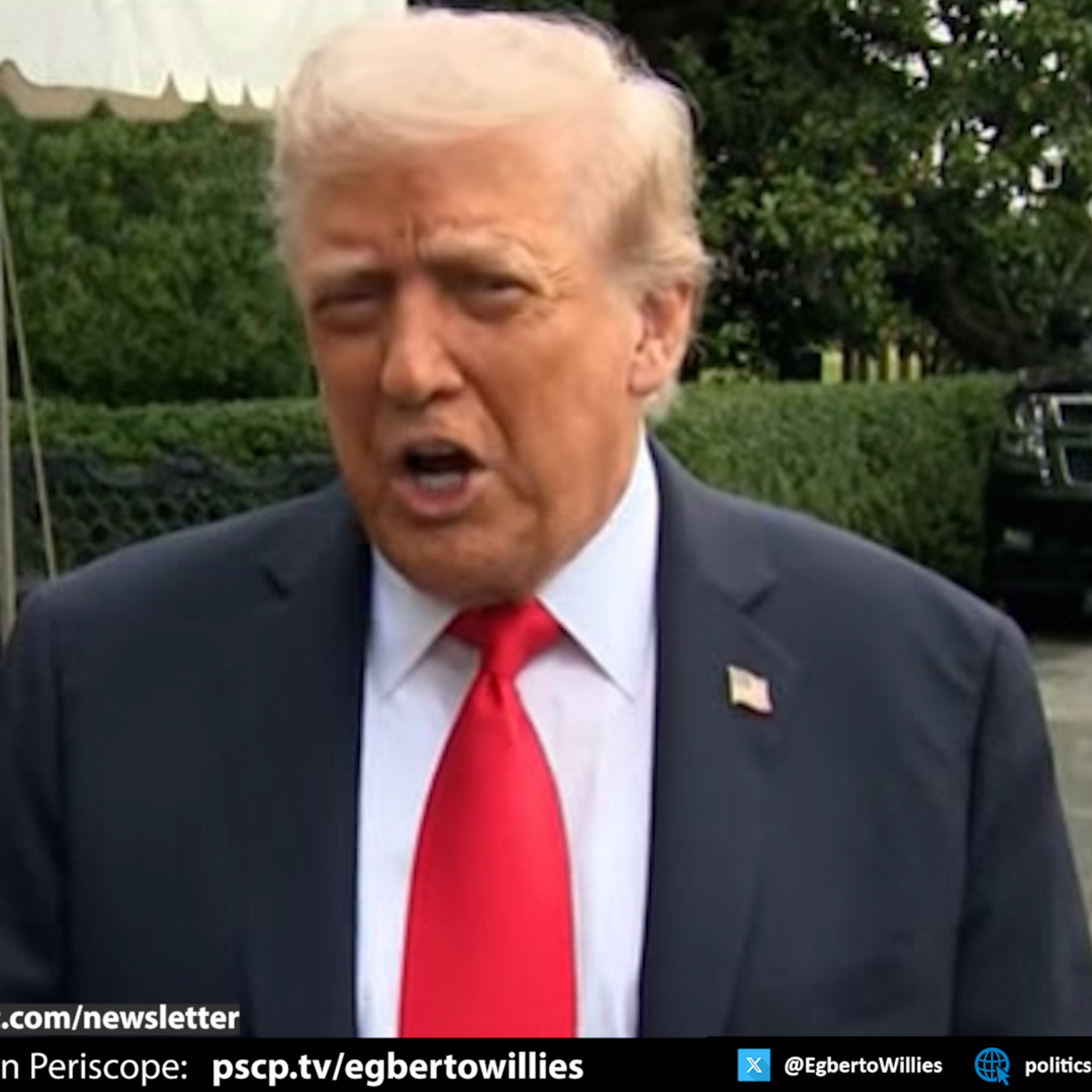 Trump touts tariff lies without pushback from journalists who know better.