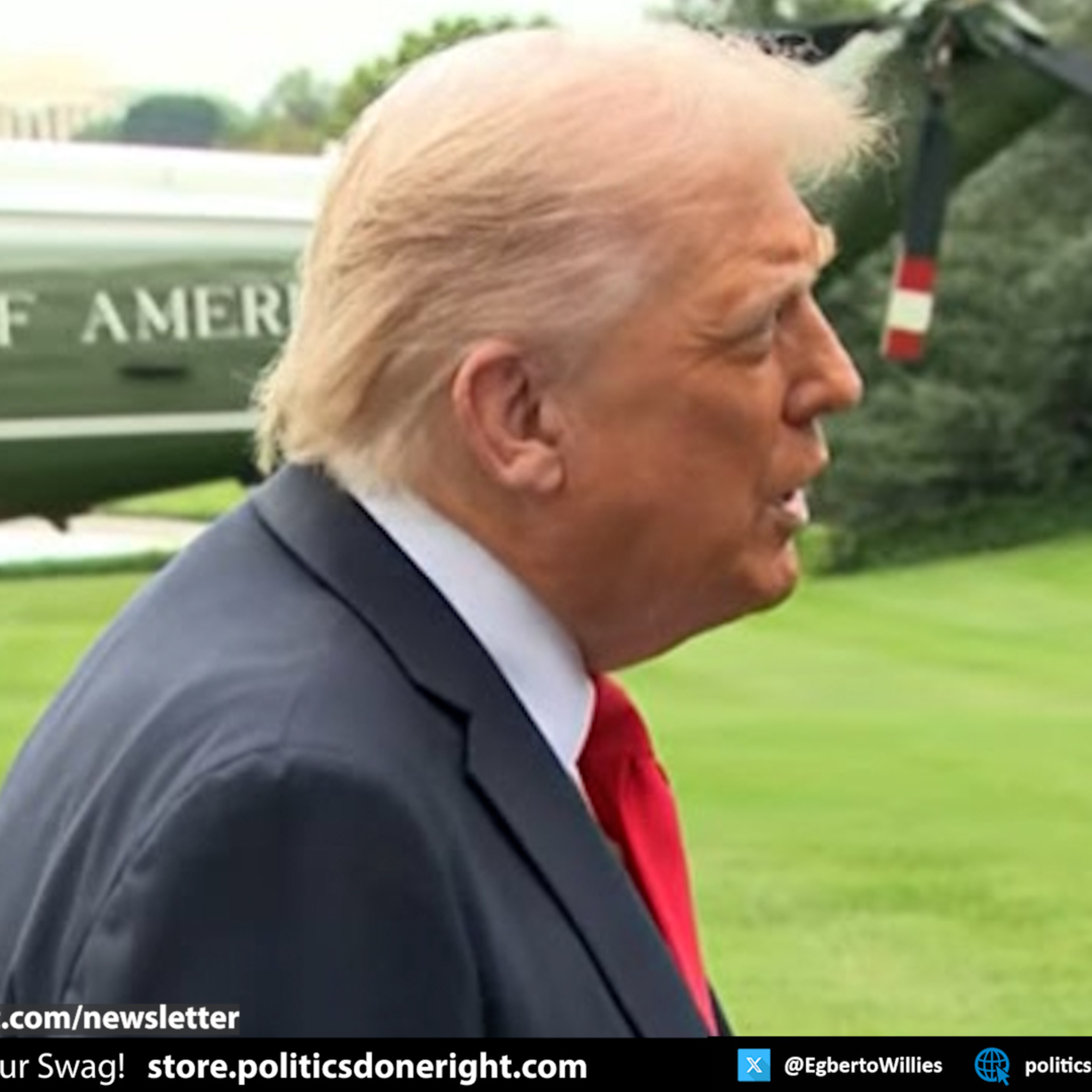 An Australian journalist draws Trump's ire for asking about getting rich in office.