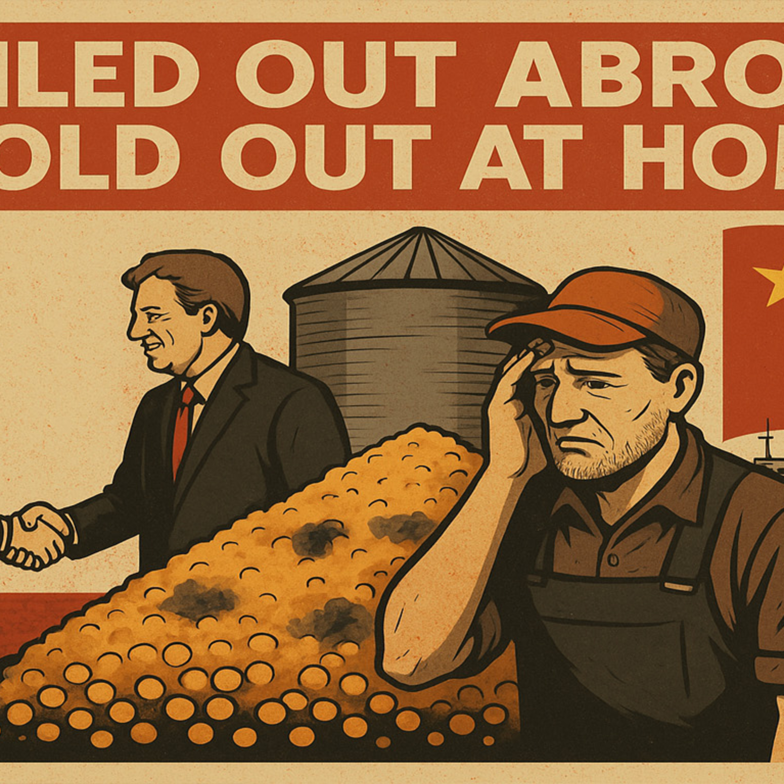Trump’s $20B Bailout Betrays U.S. Farmers, Benefits Argentina & China