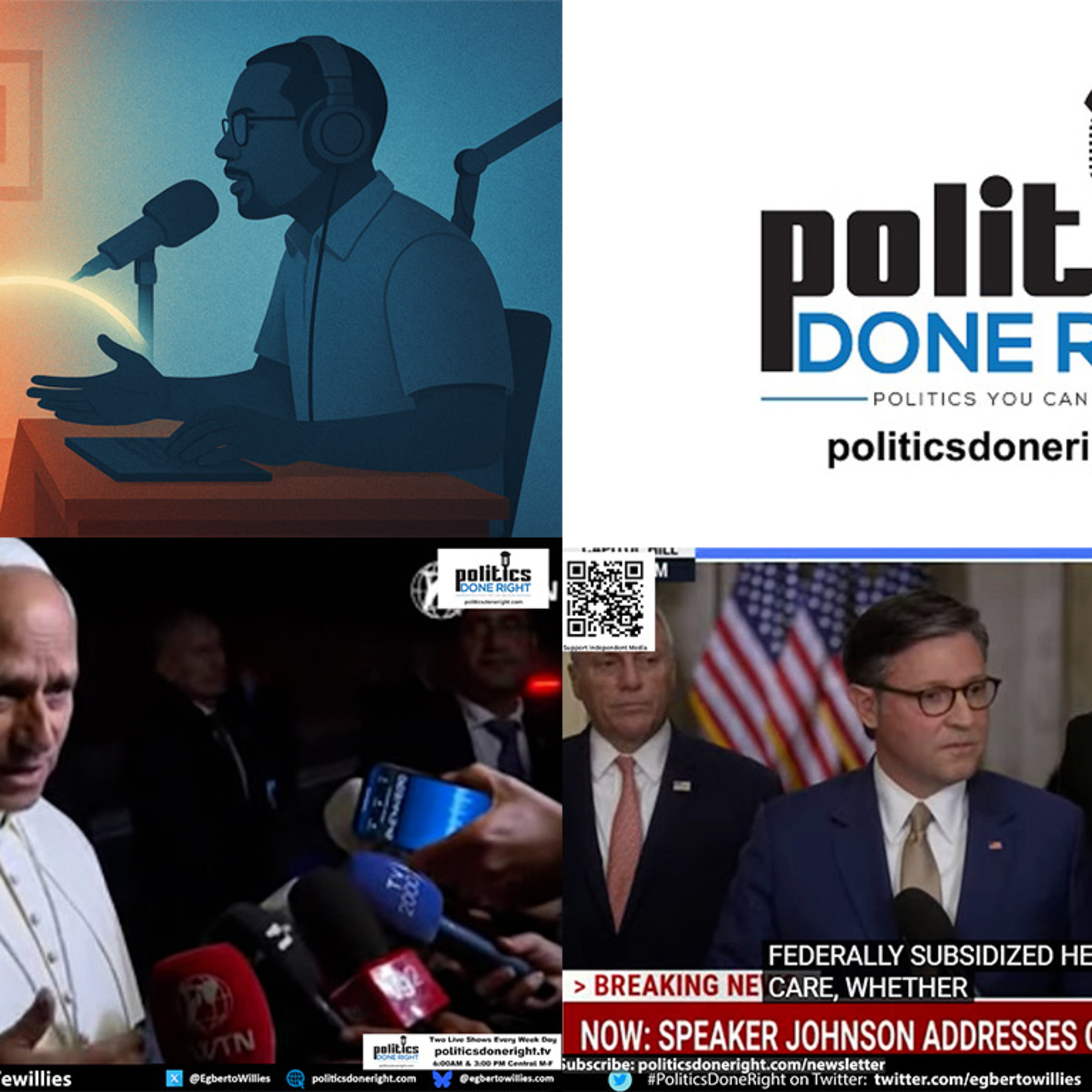 MAGA Caller Swayed, Pope Shames Right, MSNBC Exposes GOP Lies on Shutdown