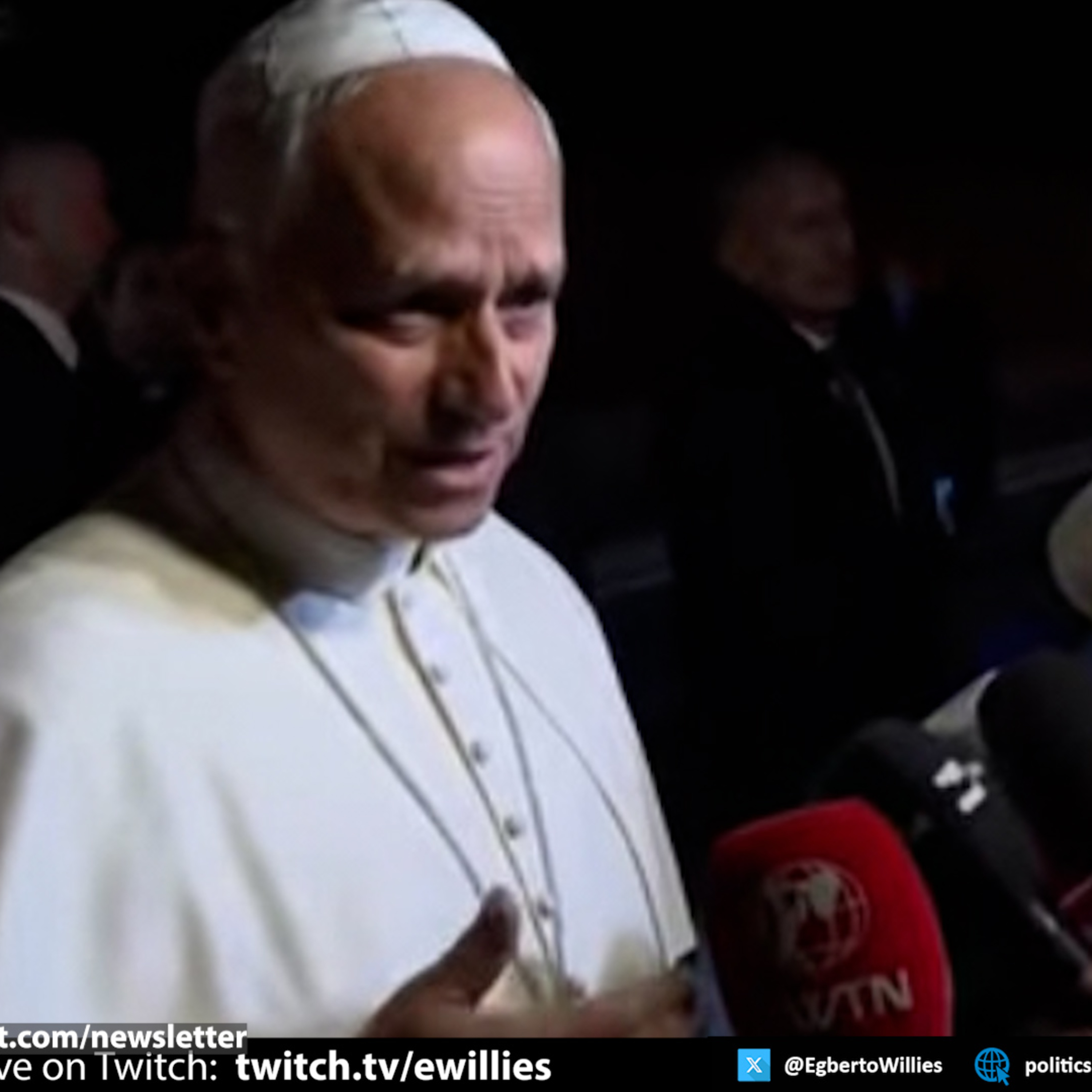 The Pope exposed the Conservative Right Wing MAGA hypocrisy in a few words.
