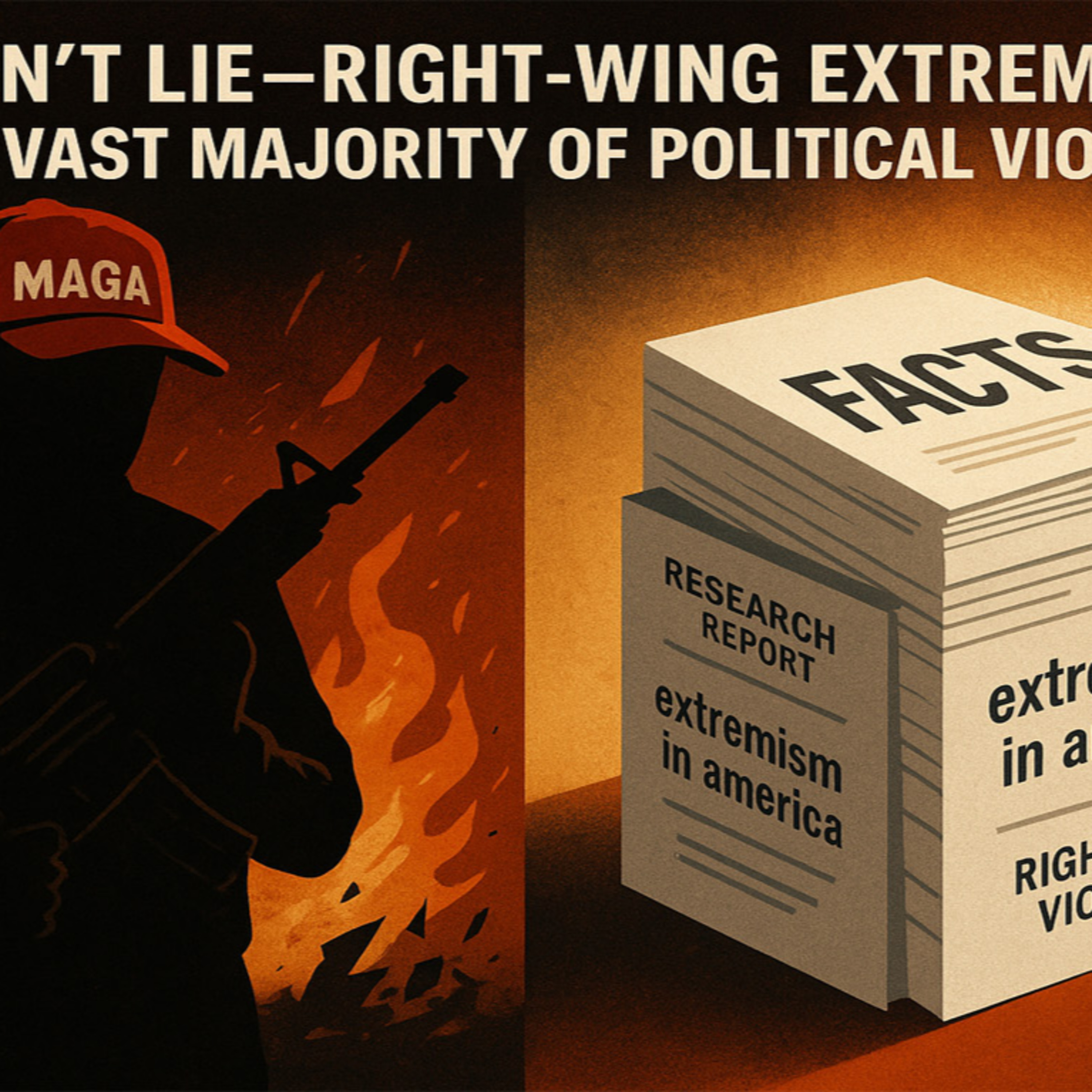 Facts Don’t Lie—Right-wing Extremists Cause the Vast Majority of Political Violence