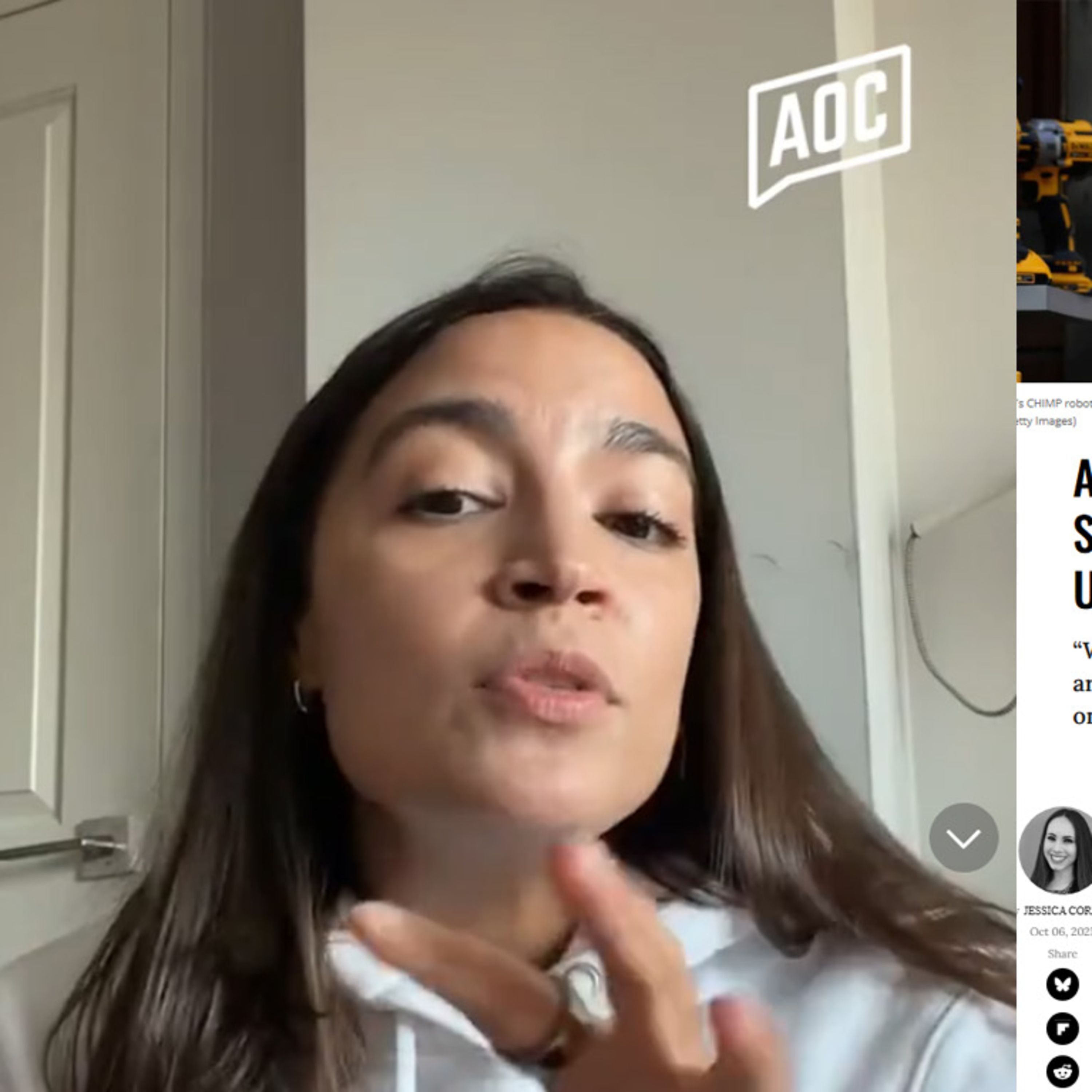 AOC Schools MAGA Rep as Sanders Warns: AI Greed Could Kill 100 Million Jobs