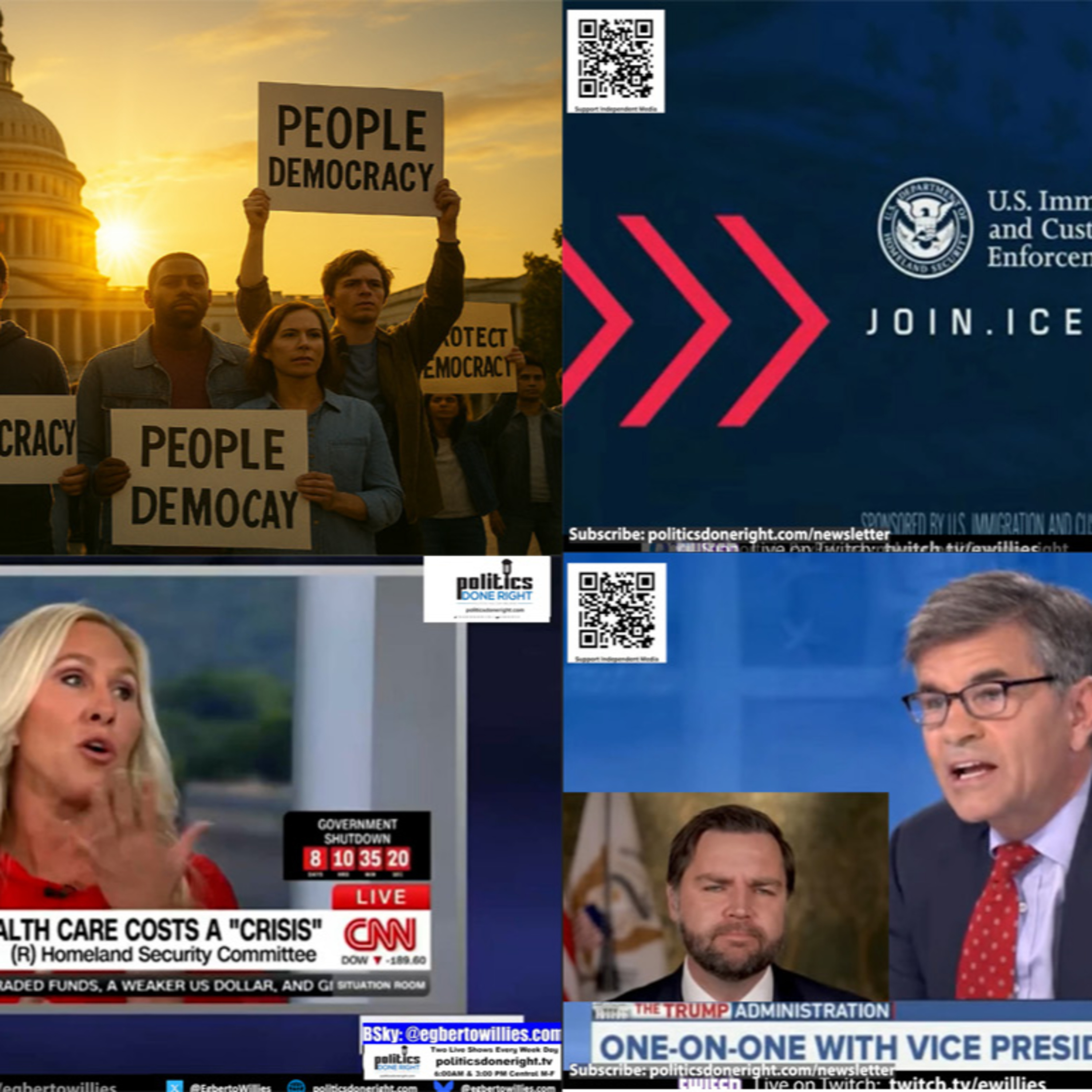 From ICE Bribes to JD Vance’s Breakdown: America Pushes Back Against Trump’s Tyranny