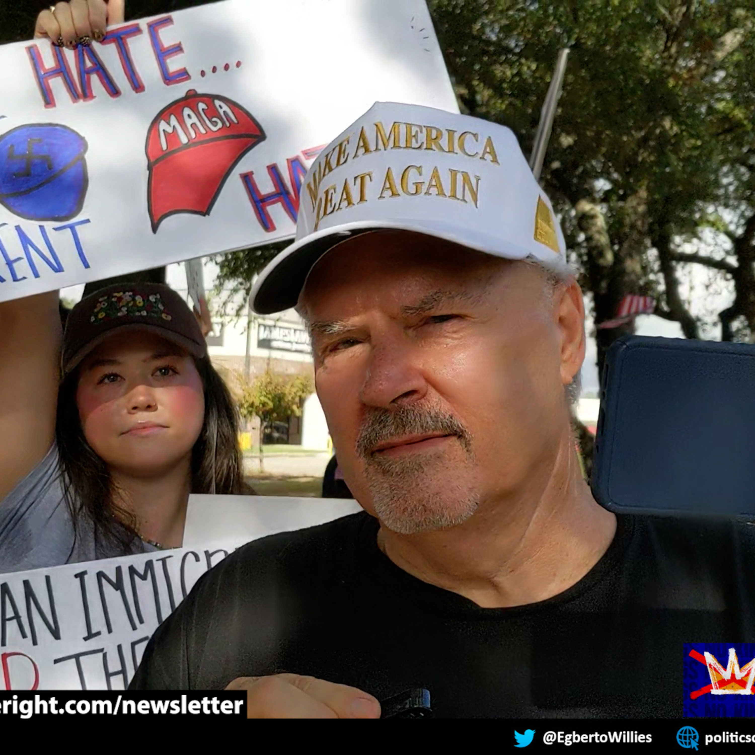 A MAGA Infiltrator Walked Into Our Protest—He Didn’t Expect What Happened Next