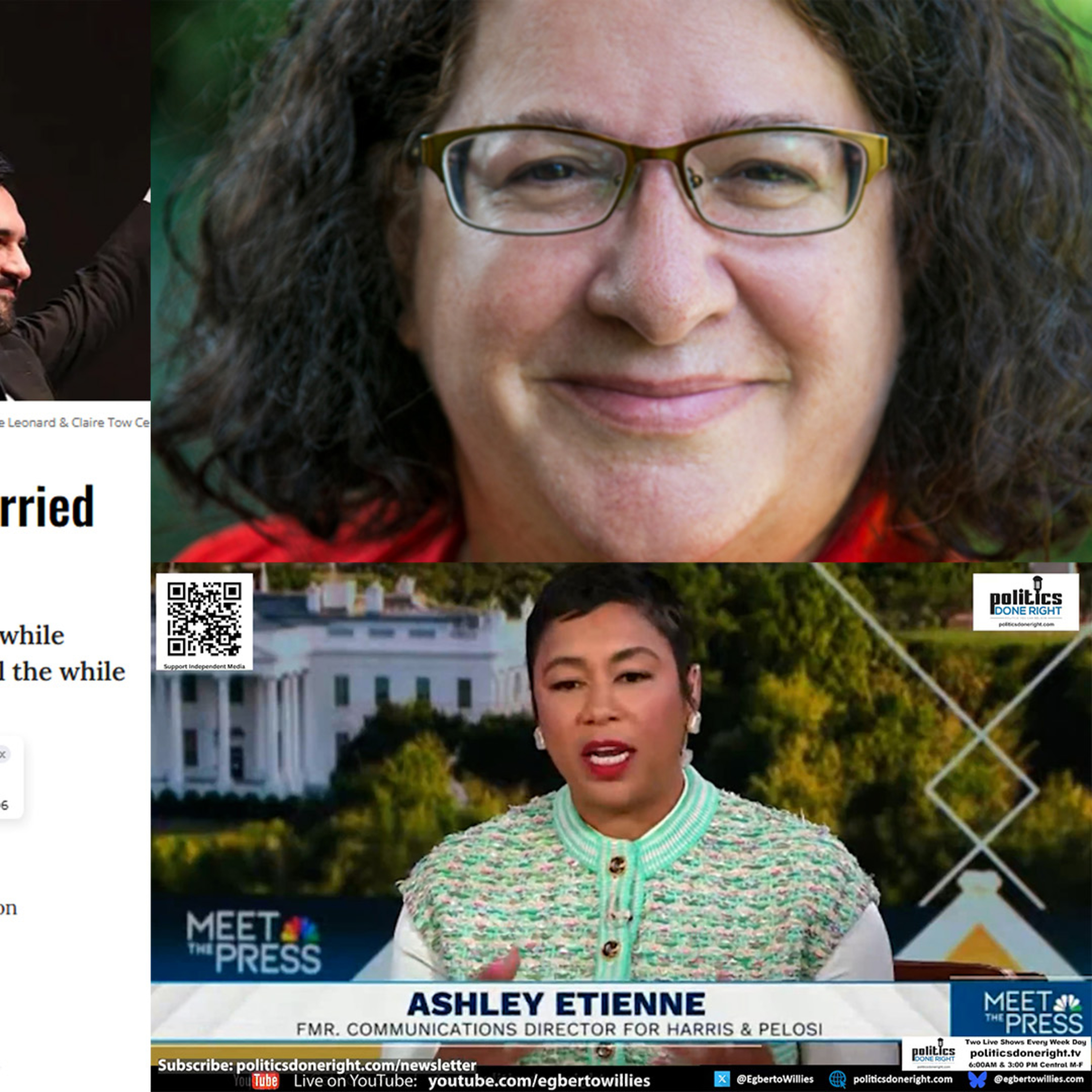 From Trump’s Cruelty to NYT Hypocrisy: Ruth Kravetz and Etienne Demand Moral Clarity From Trump’s Cruelty to NYT Hypocrisy: Ruth Kravetz and Etienne Demand Moral Clarity