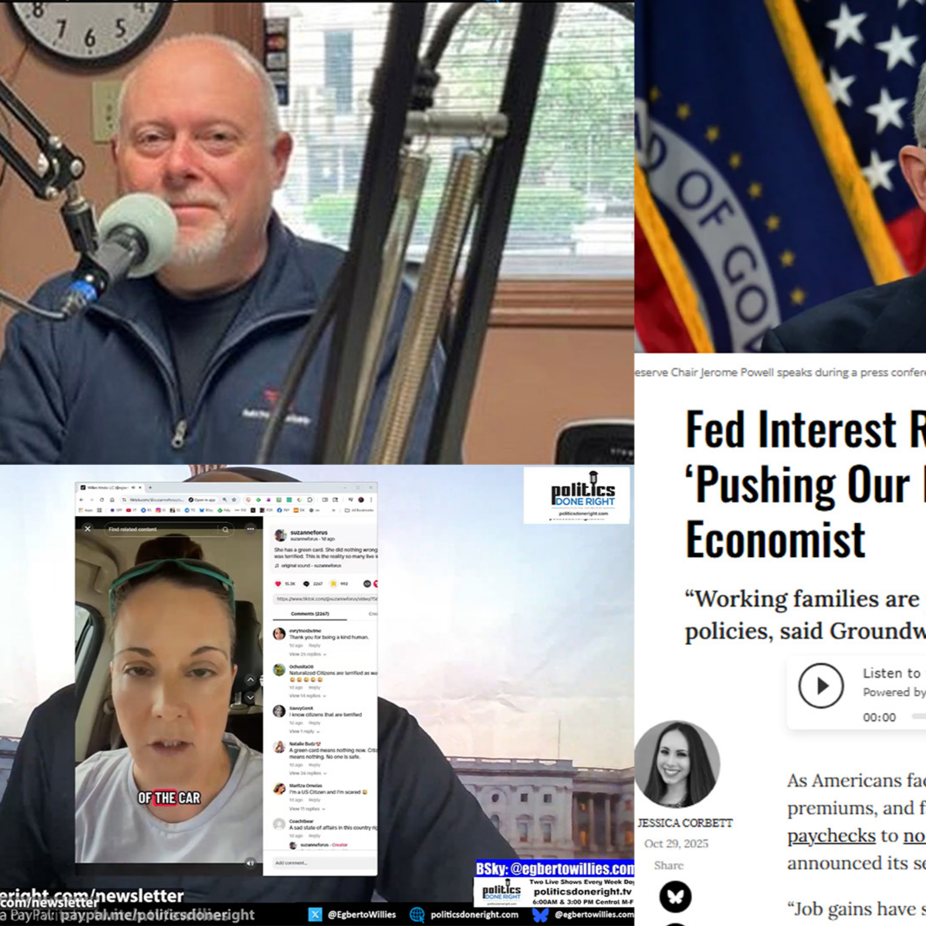 From ICE Terror to Fed Turmoil: Trump’s Policies Haunt Immigrants and Working Families From ICE Terror to Fed Turmoil: Trump’s Policies Haunt Immigrants and Working Families