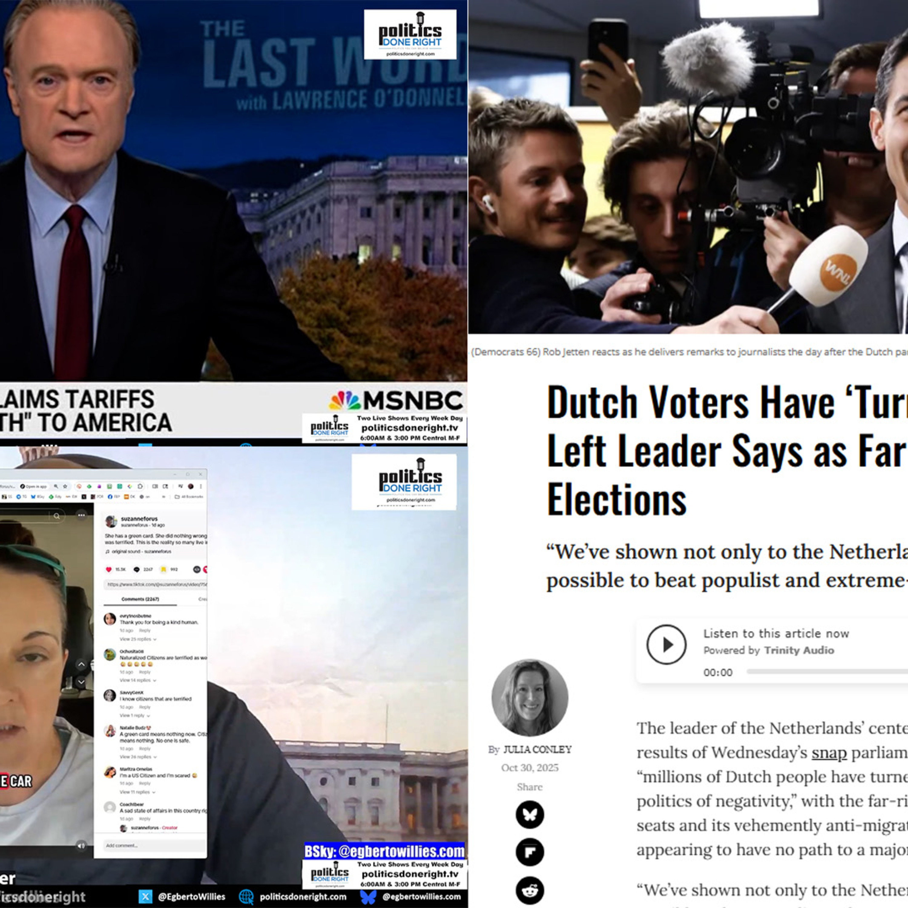 Lawrence O'Donnell slams the White House and mainstream media for failure to challenge Trump.