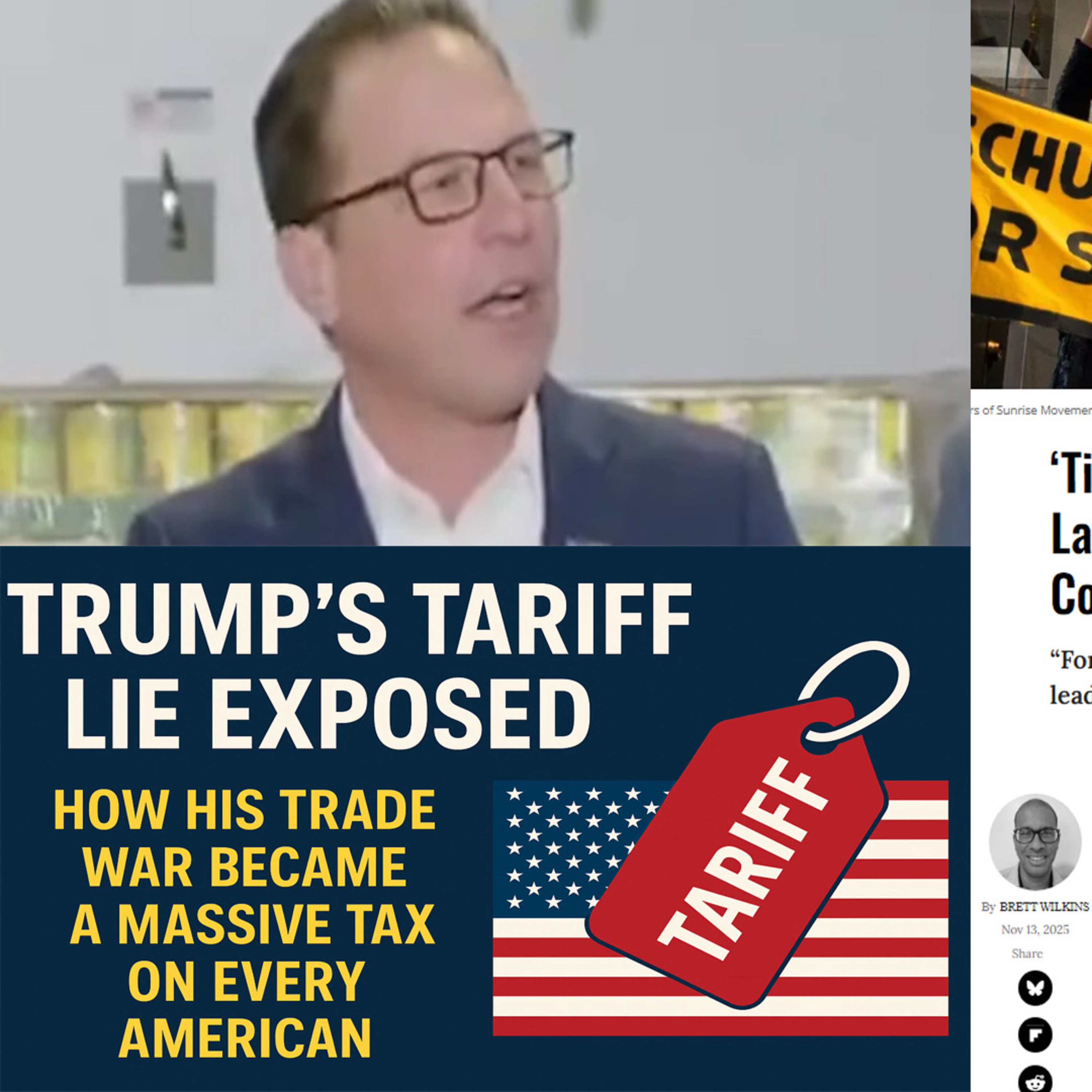 Trump’s Tariff Lie Exposed: His Trade War Became a Massive Tax on Every American. Shapiro attacks.