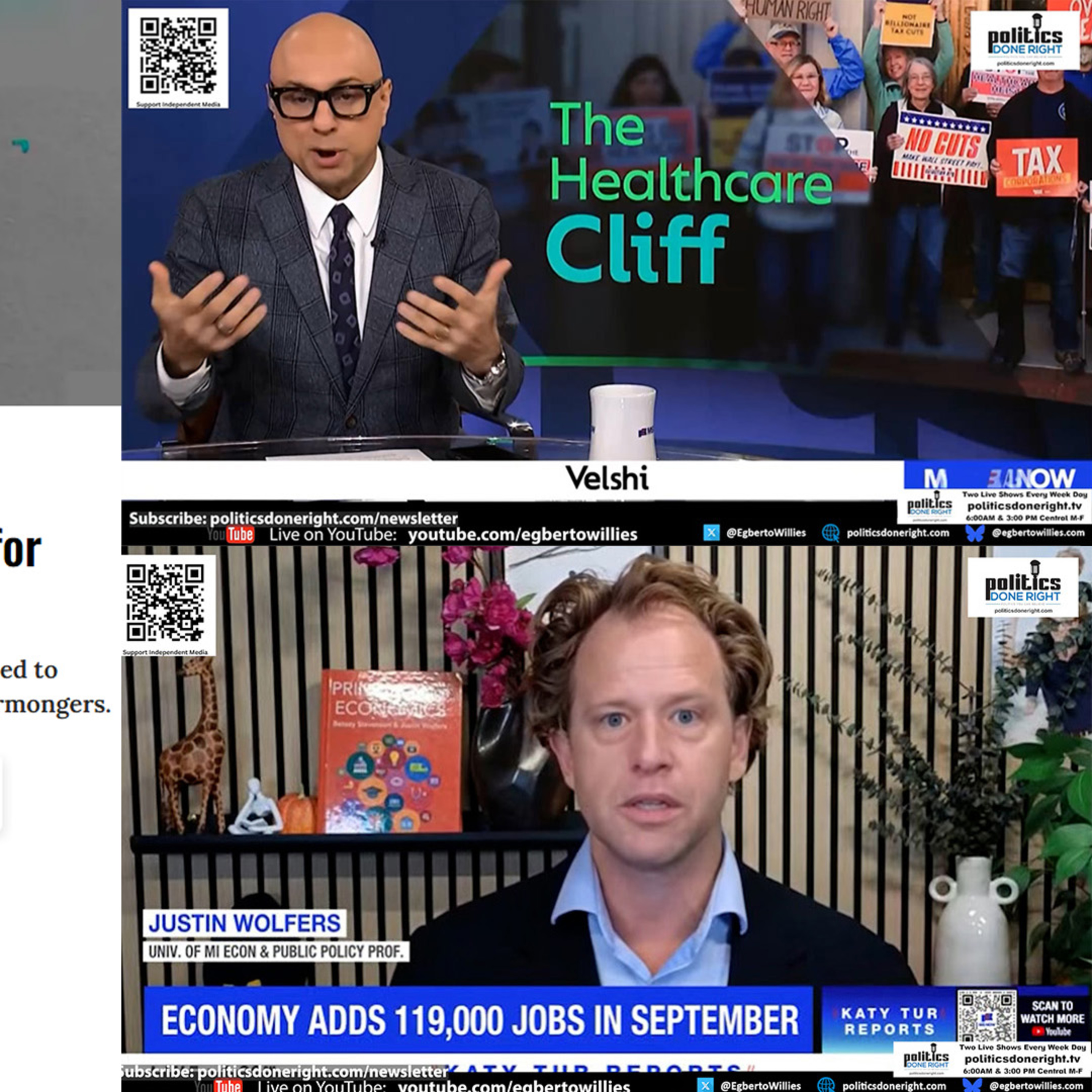 Ali Velshi Exposes GOP Healthcare Failures as Trump’s Economy Collapses and War Hype Escalates Ali Velshi Exposes GOP Healthcare Failures as Trump’s Economy Collapses and War Hype Escalates