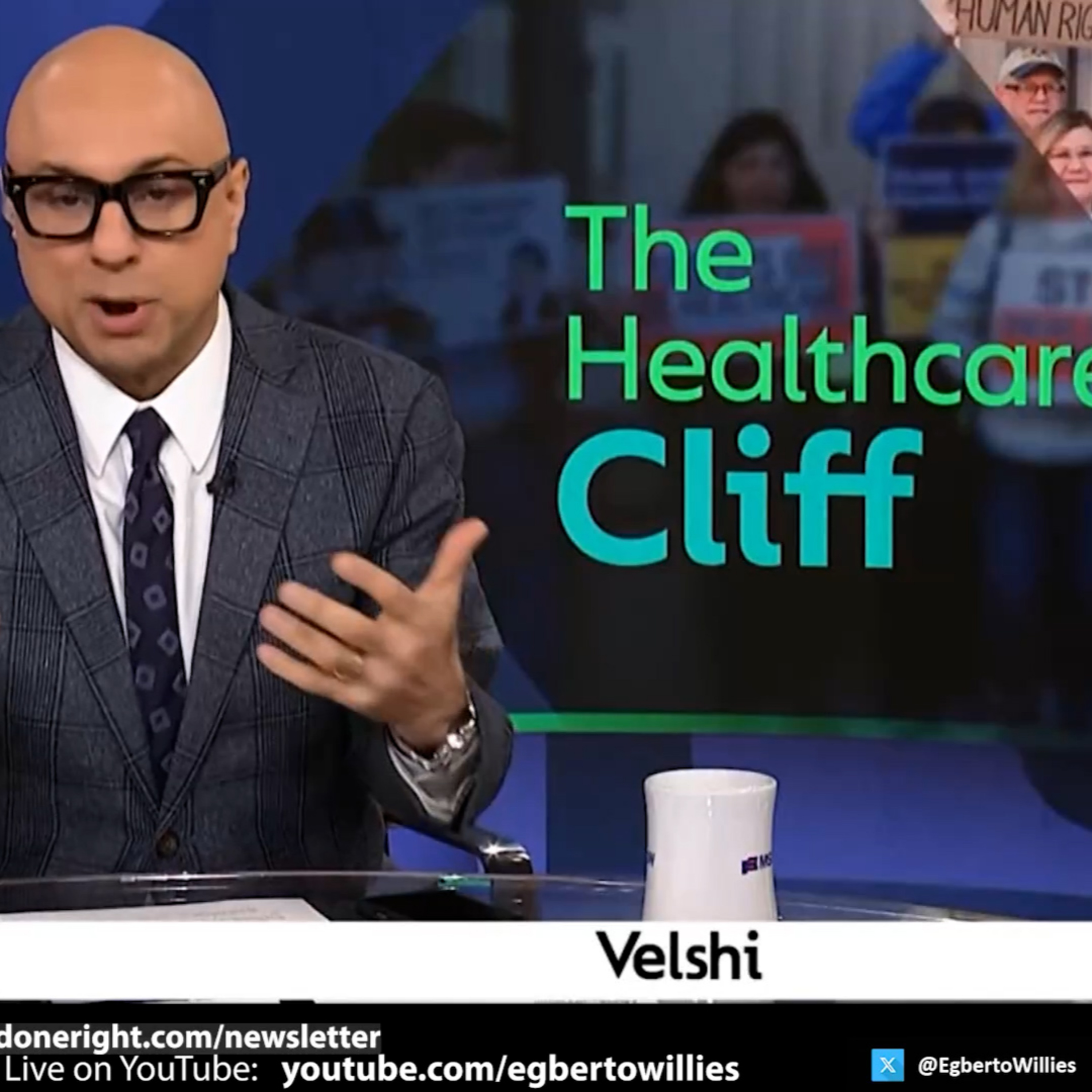 Ali Velshi Exposes GOP Healthcare Sabotage as 22 Million Face a 114% Premium Spike