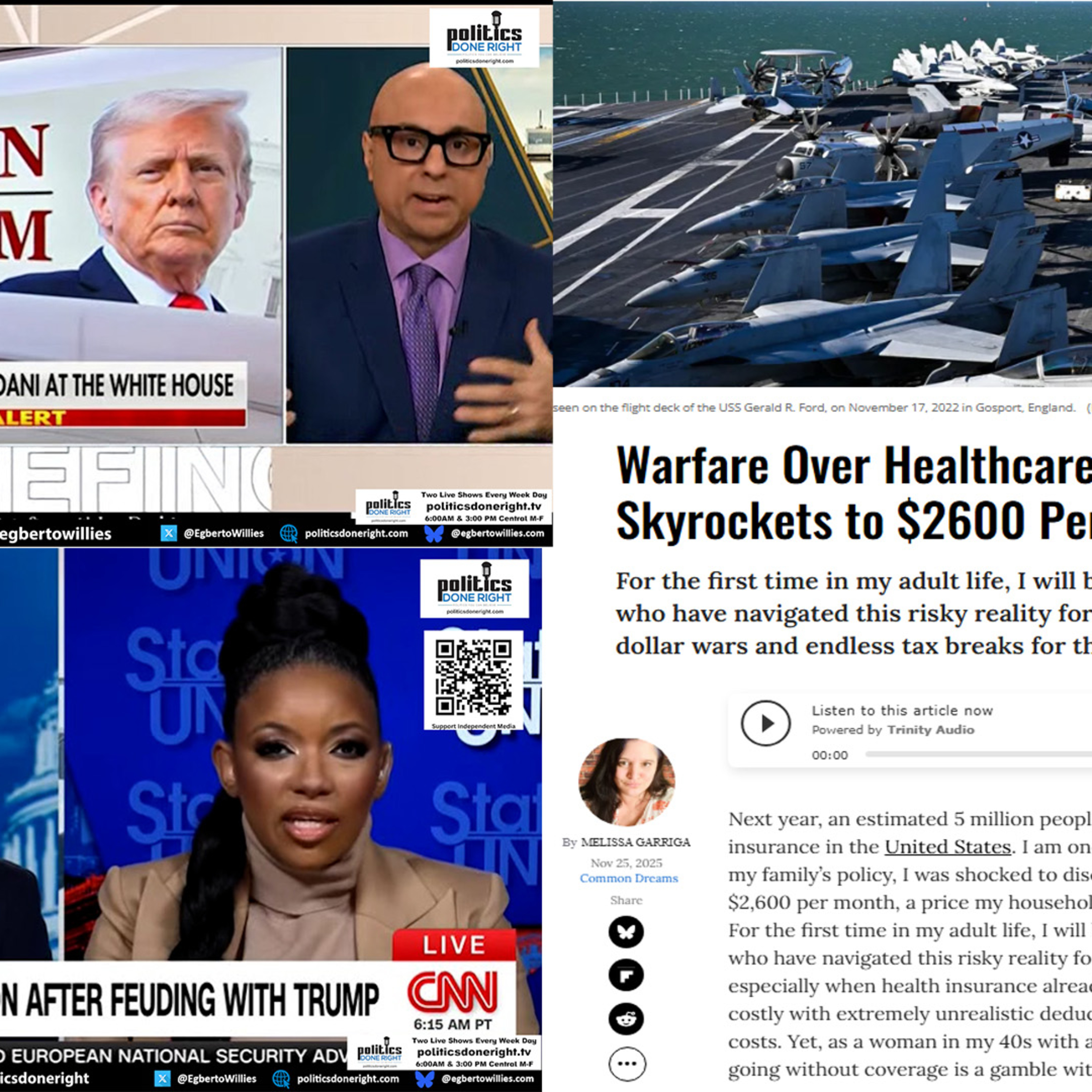 Healthcare Crisis, MAGA Infighting, and Trump’s Autocratic Socialism Exposed