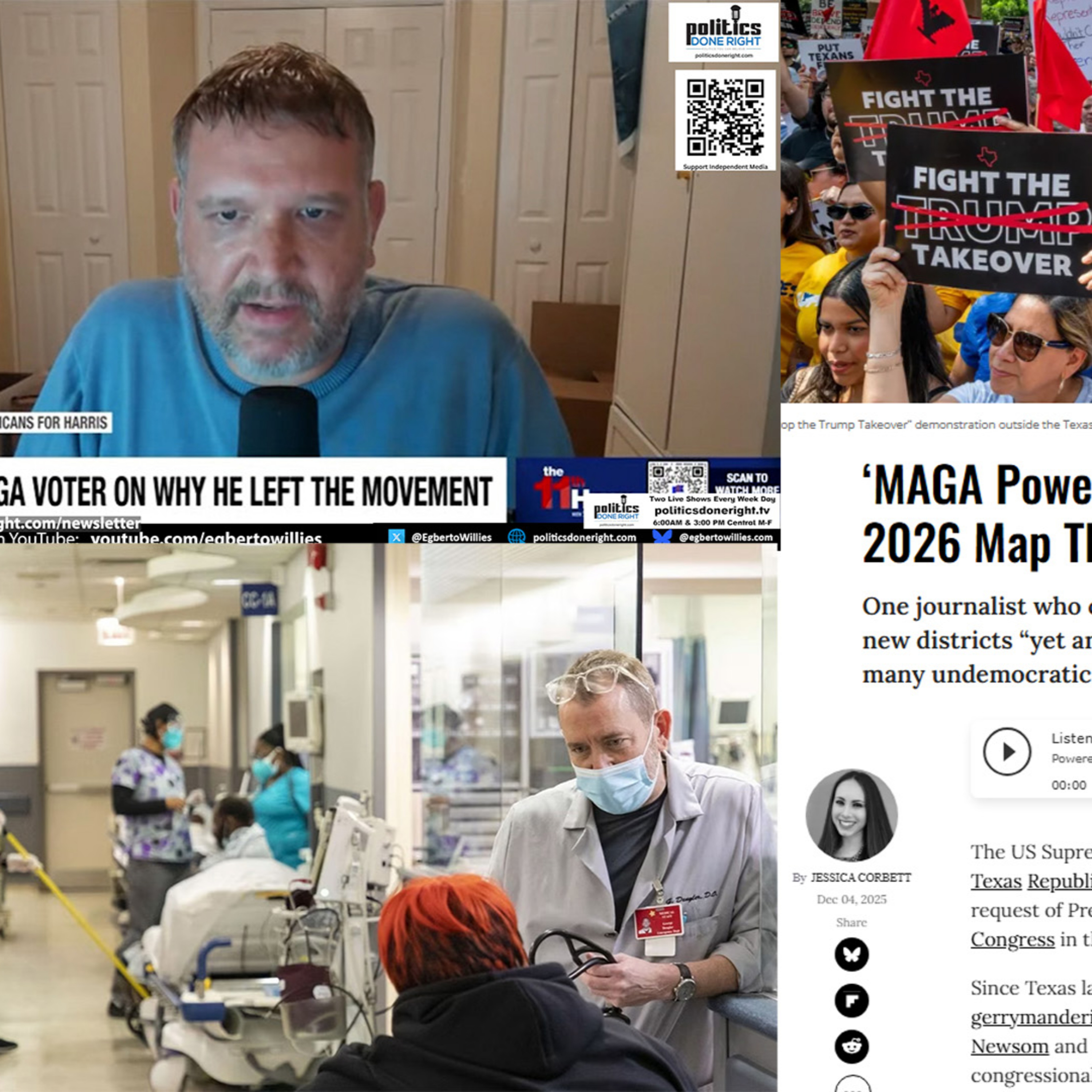 Supreme Court OKs Texas Map as Ex-MAGA Insider Speaks and GOP Health Sabotage Exposed