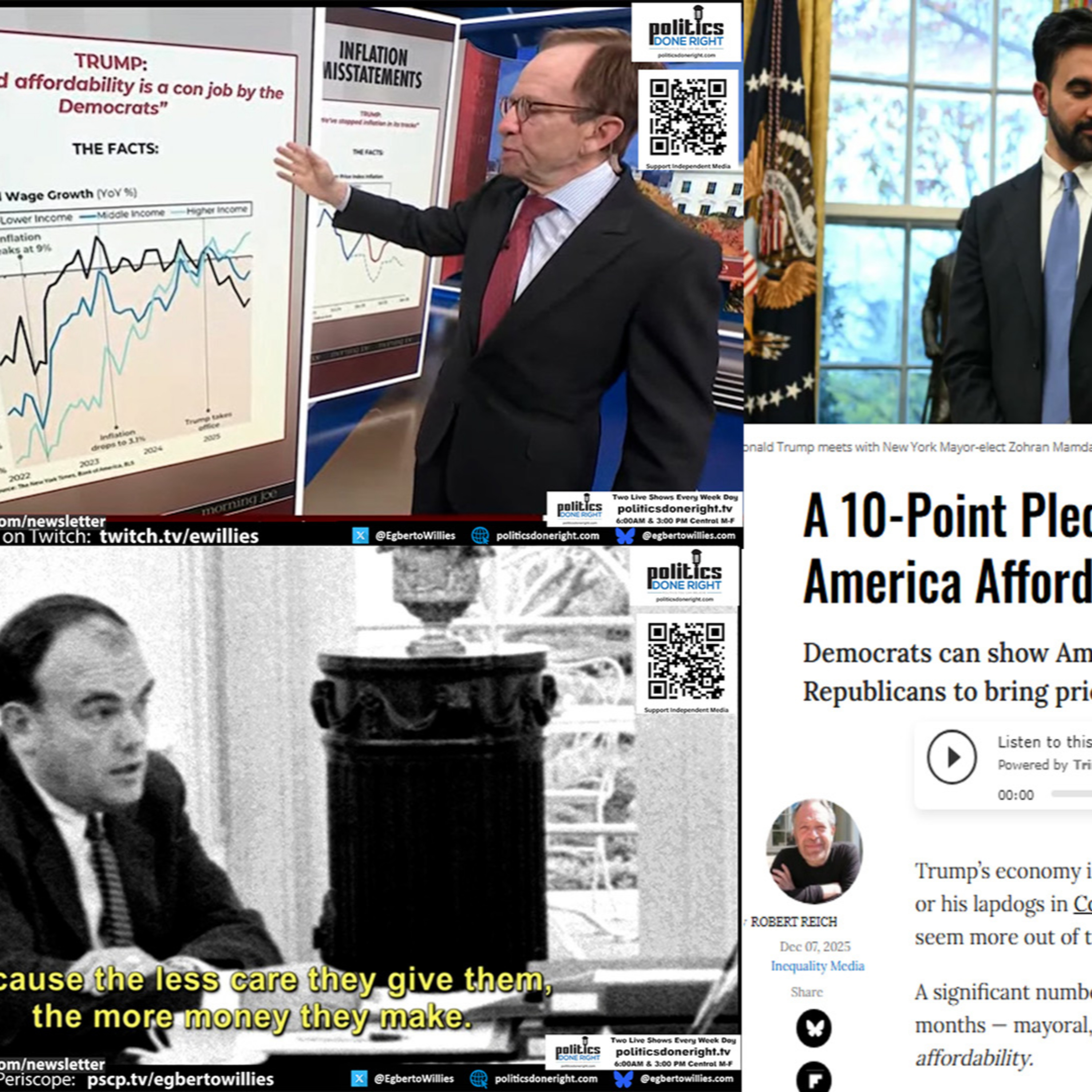 Rattner Exposes Trump’s Lies as Democrats Push Affordability & GOP’s Health-Care Sabotage Unravels