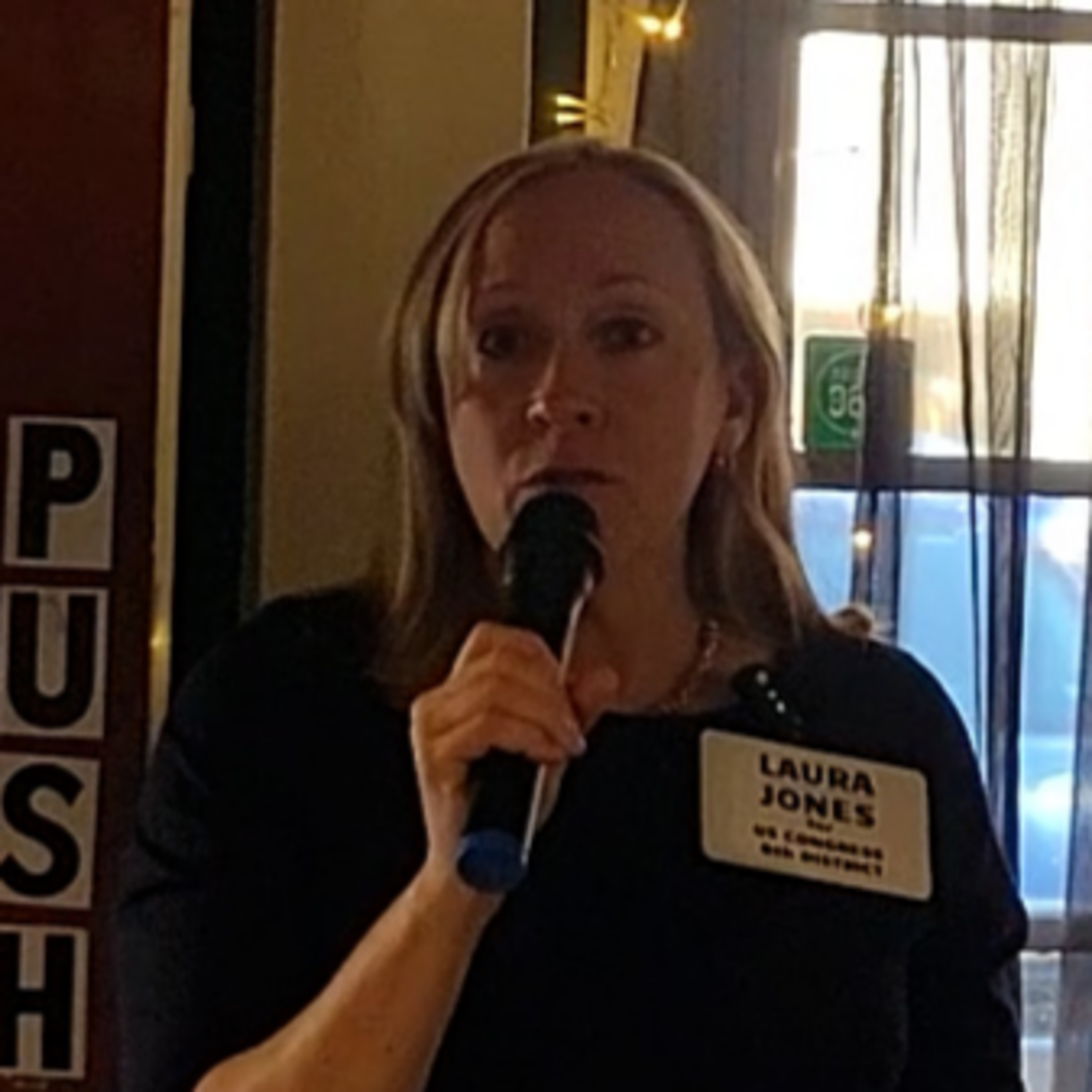 Texas District 8 Democratic Candidate Laura Jones community gathering & fundraiser in Montgomery, TX