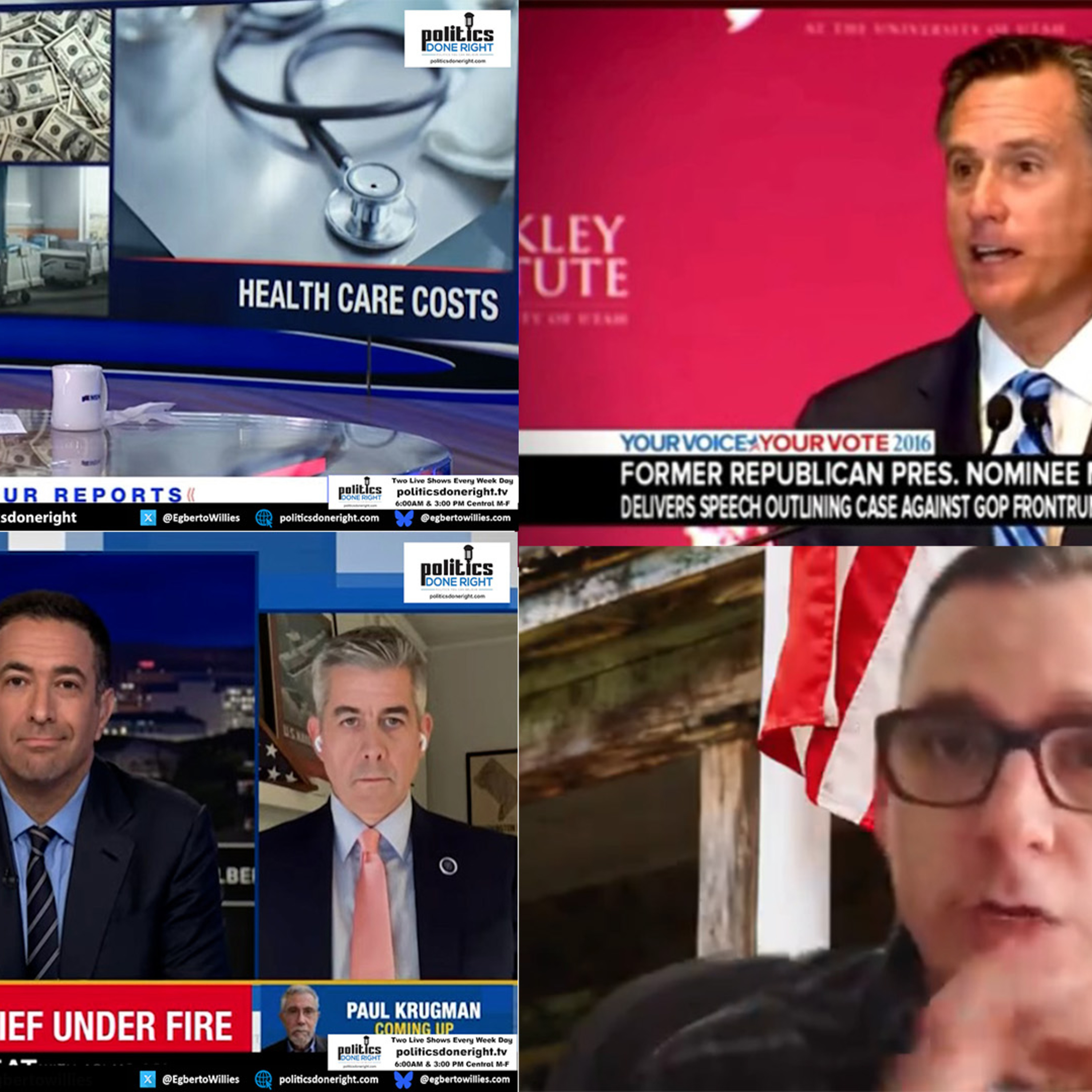 Trump’s Venezuela Failure, GOP Health Sabotage, Romney’s Warning, and Voters Hurt by Their Choices