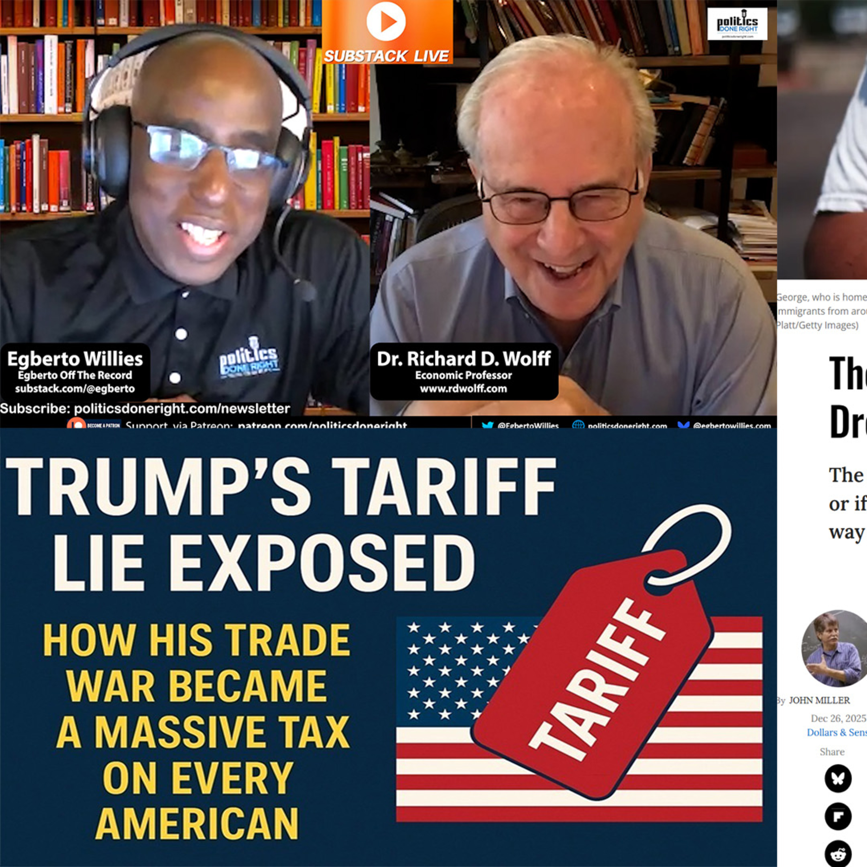 Trump’s Tariffs Exposed: Richard Wolff on Nationalist Capitalism and the Death of the American Dream