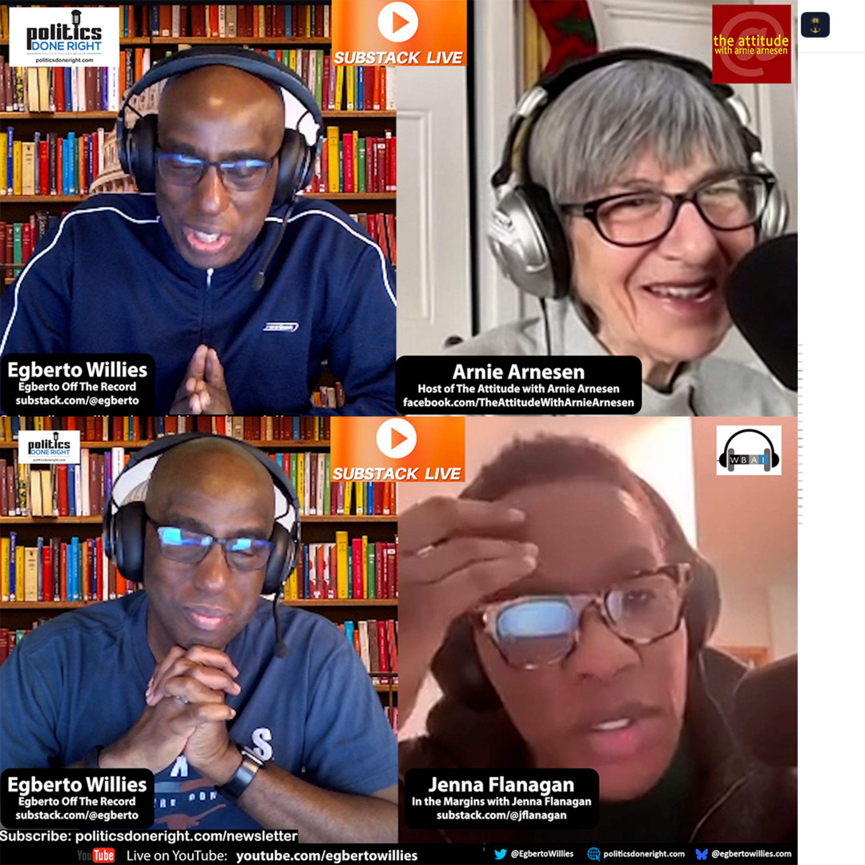 Immigration, War, and MAGA Extremism: Arnie Arnesen & Jenna Flanagan Confront a Fracturing America