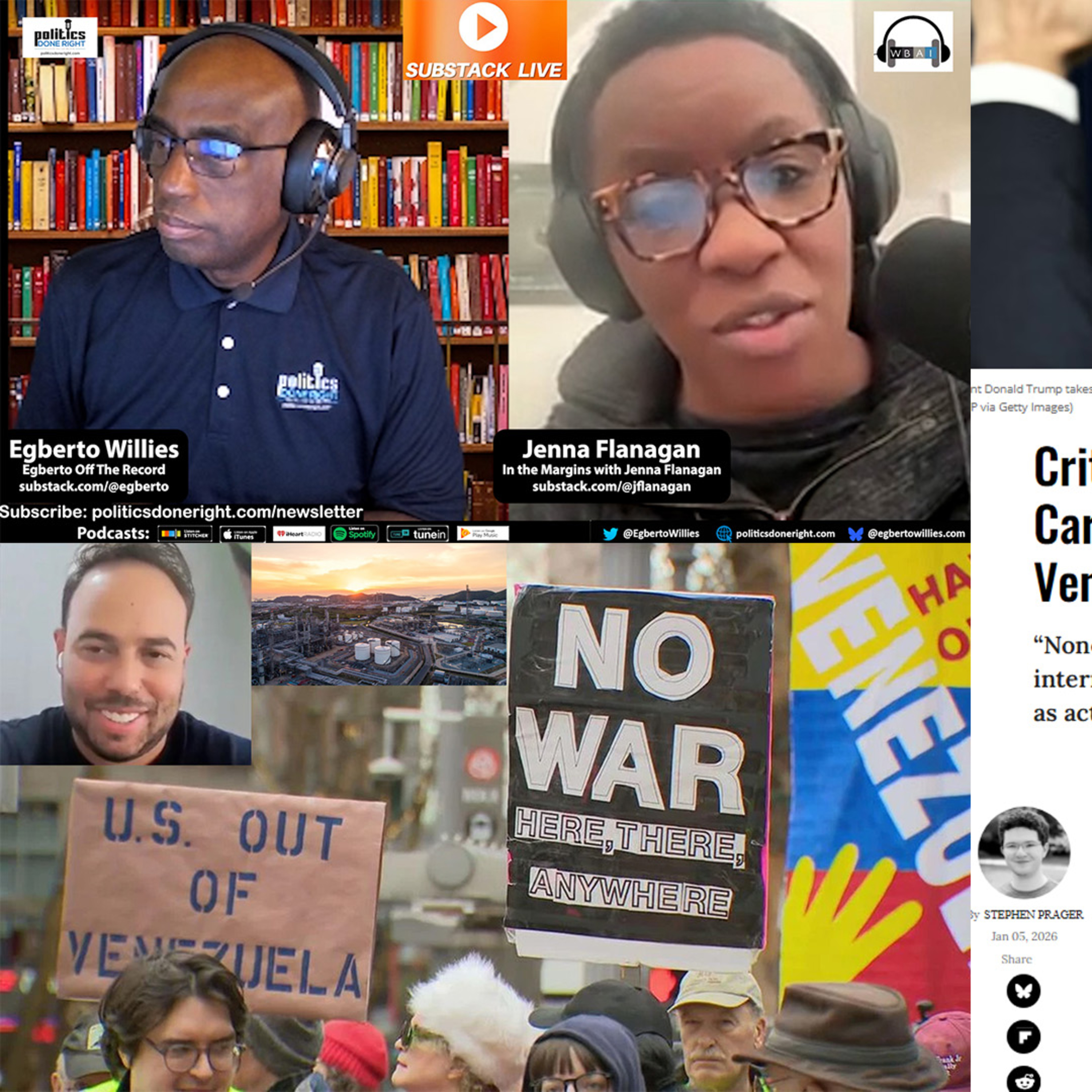 Trump’s Venezuela Invasion, Maduro Abduction, and Zohran Mamdani’s Democratic Vision