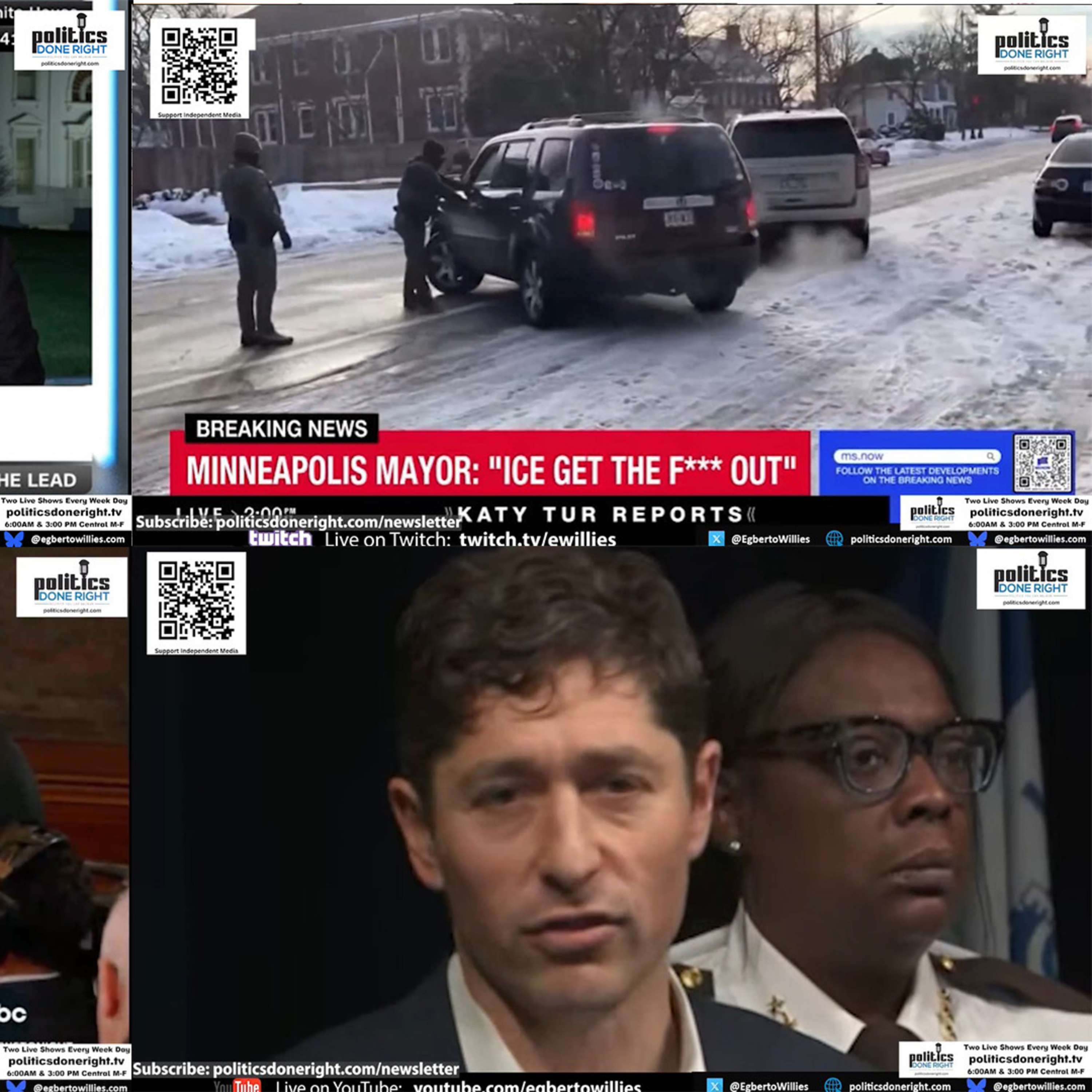 ICE Agent Shoots Woman in Minneapolis; Frey’s Furious Condemnation Amid Trump’s Venezuela Narrative