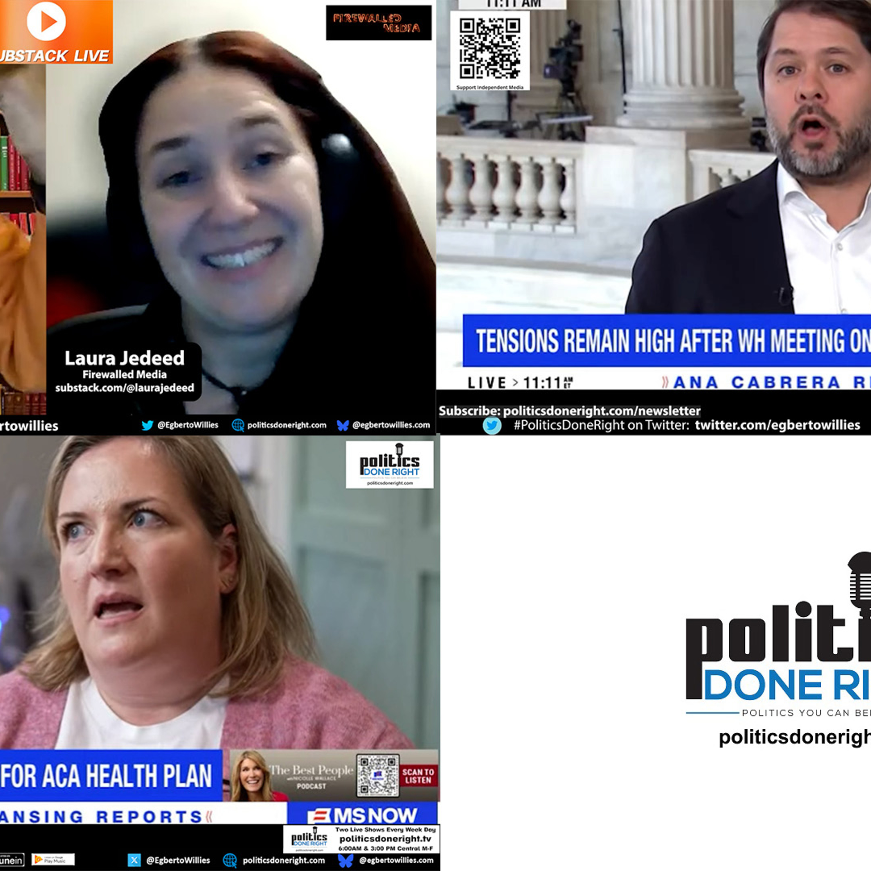 From ICE’s Laura Jedeed Scandal to GOP Healthcare Betrayal and Trump’s Greenland Stupidity
