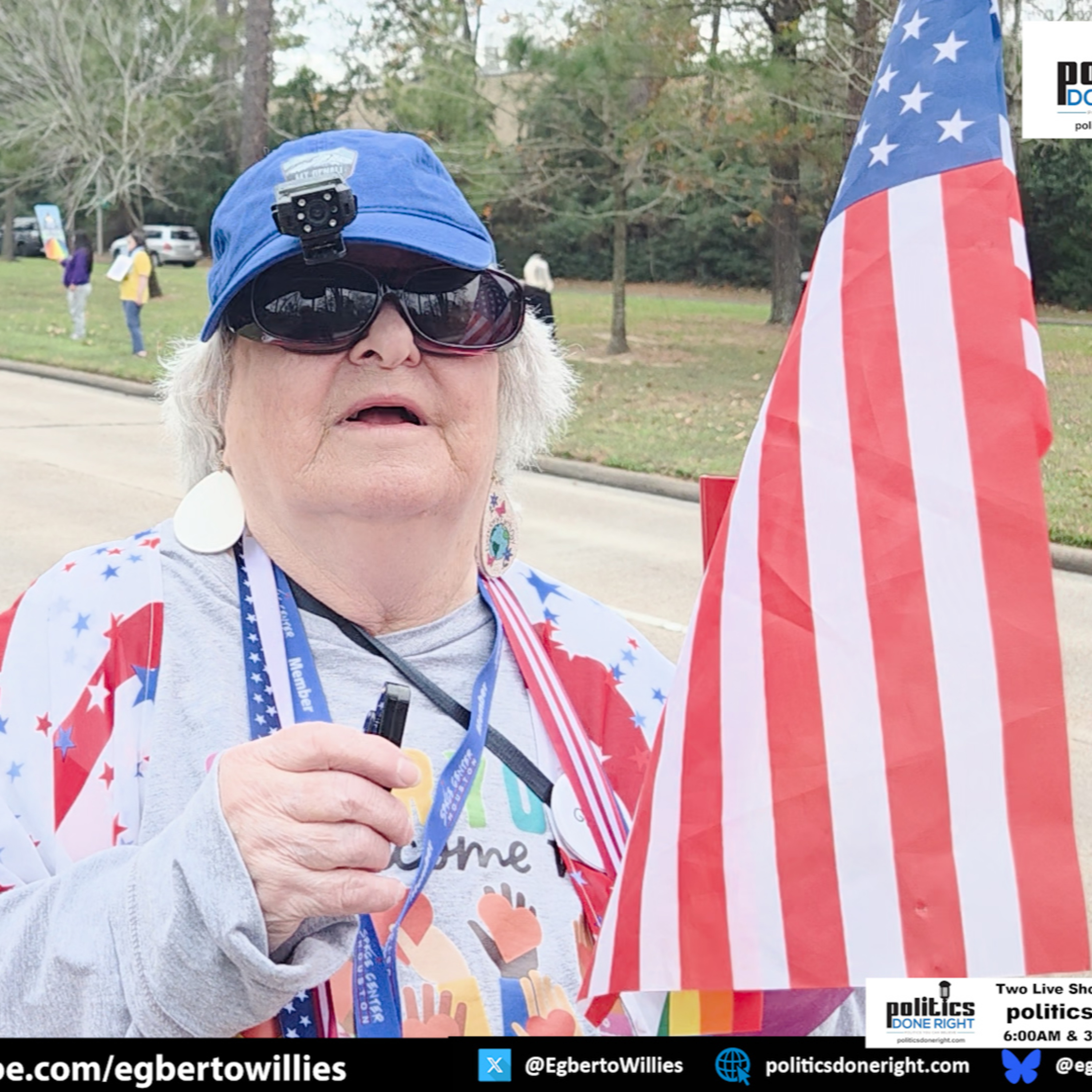 They Showed Up: Voices From the Free America Walk Out in Kingwood