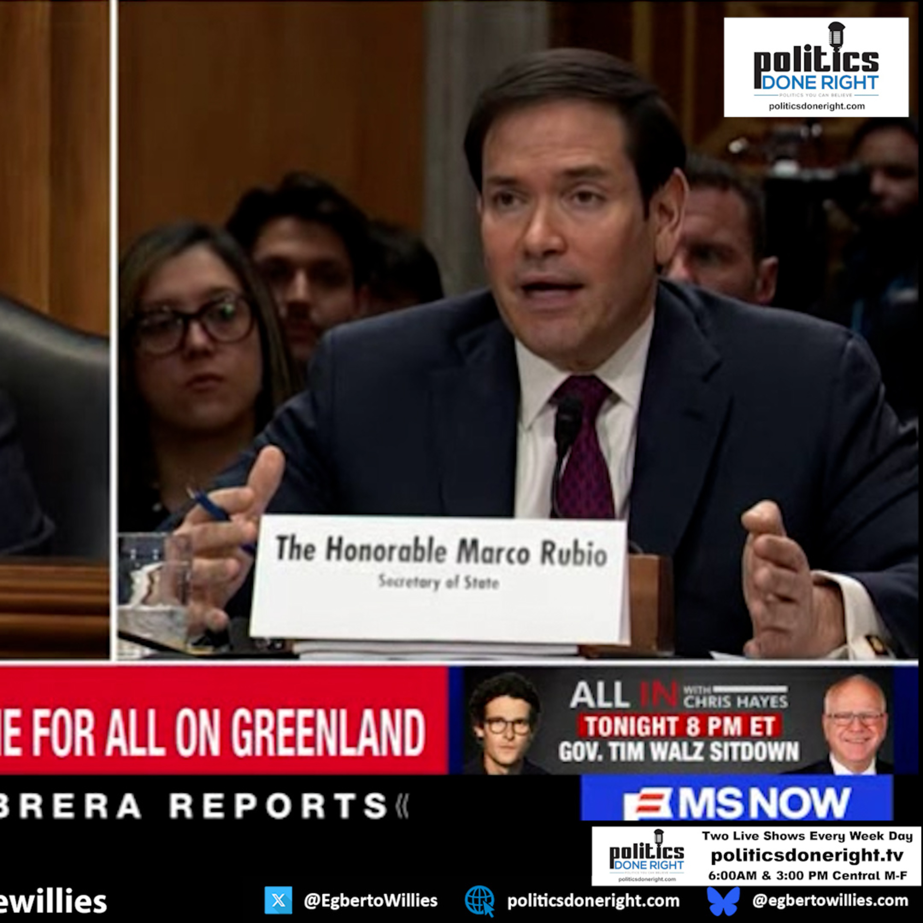 Rubio Condemns Iran—But Describes Trump’s America Instead