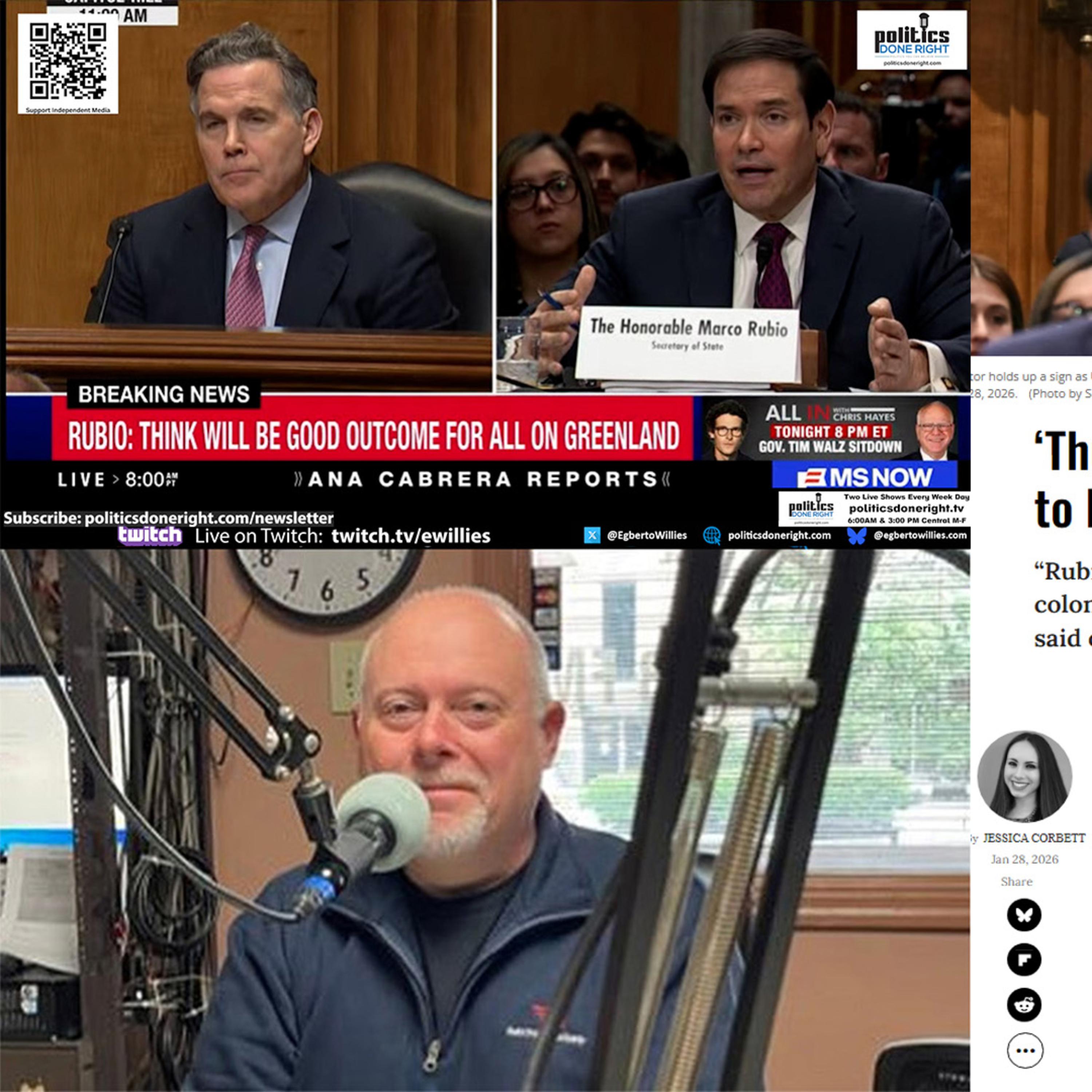 Rubio Condemns Iran While Exposing Trump’s America, Venezuela Oil Grabs & Houston Resistance