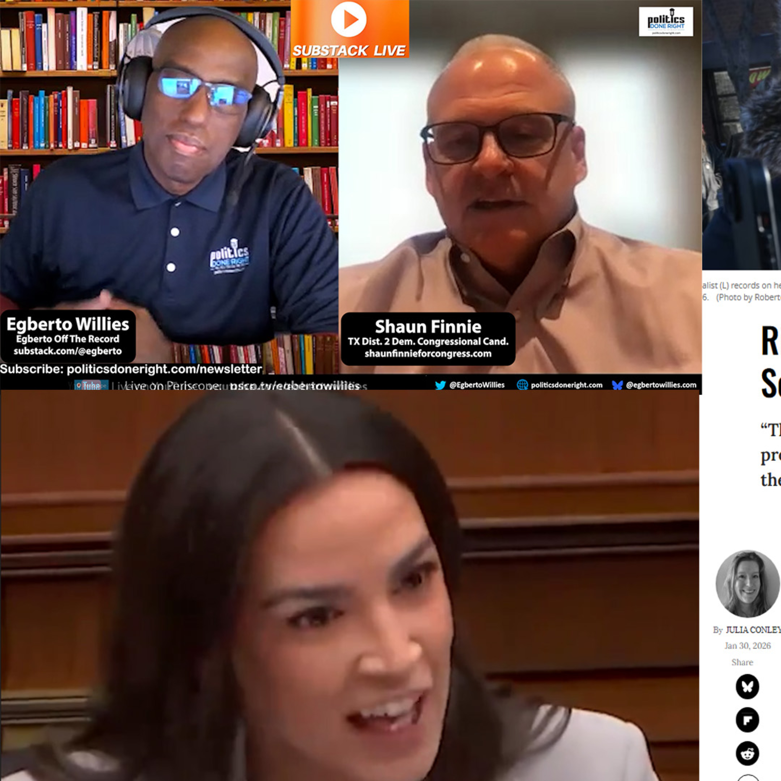 AOC Takes on CVS Greed, Don Lemon Arrested, and a Democrat Rises in Texas District 2