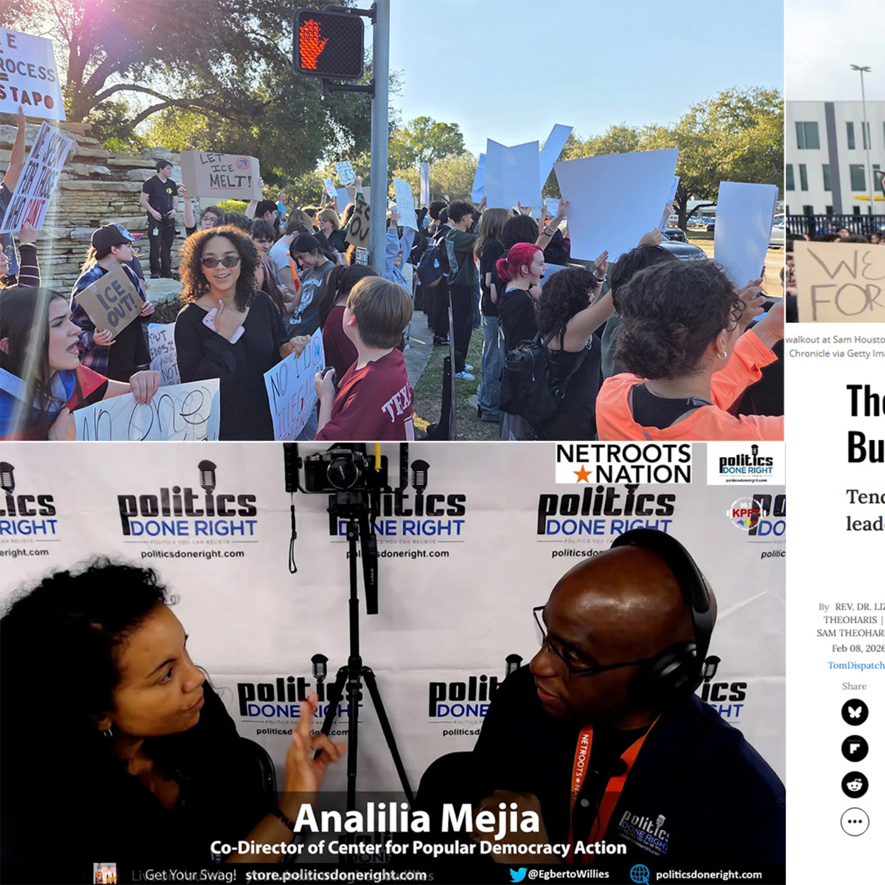 Young America Rises: Student Walkouts, ICE Resistance, and the New Politics of Youth Power