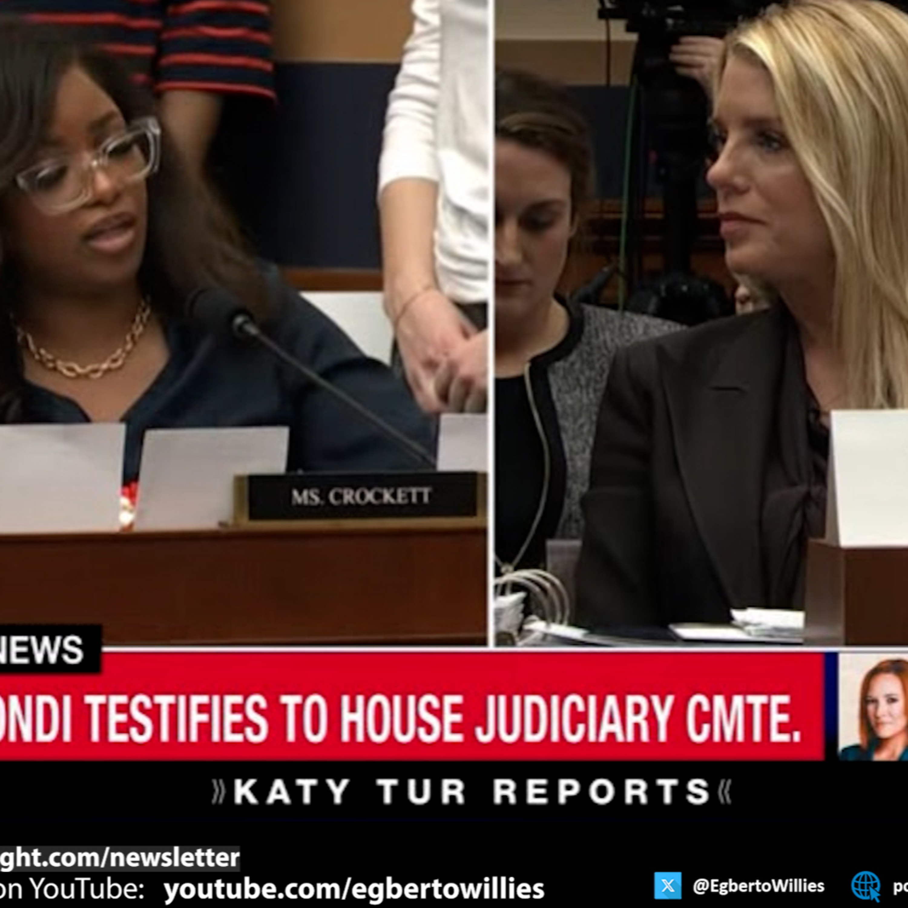 Rep. Jasmine Crockett Dismantles Bondi Without a Single Question—Here’s Why