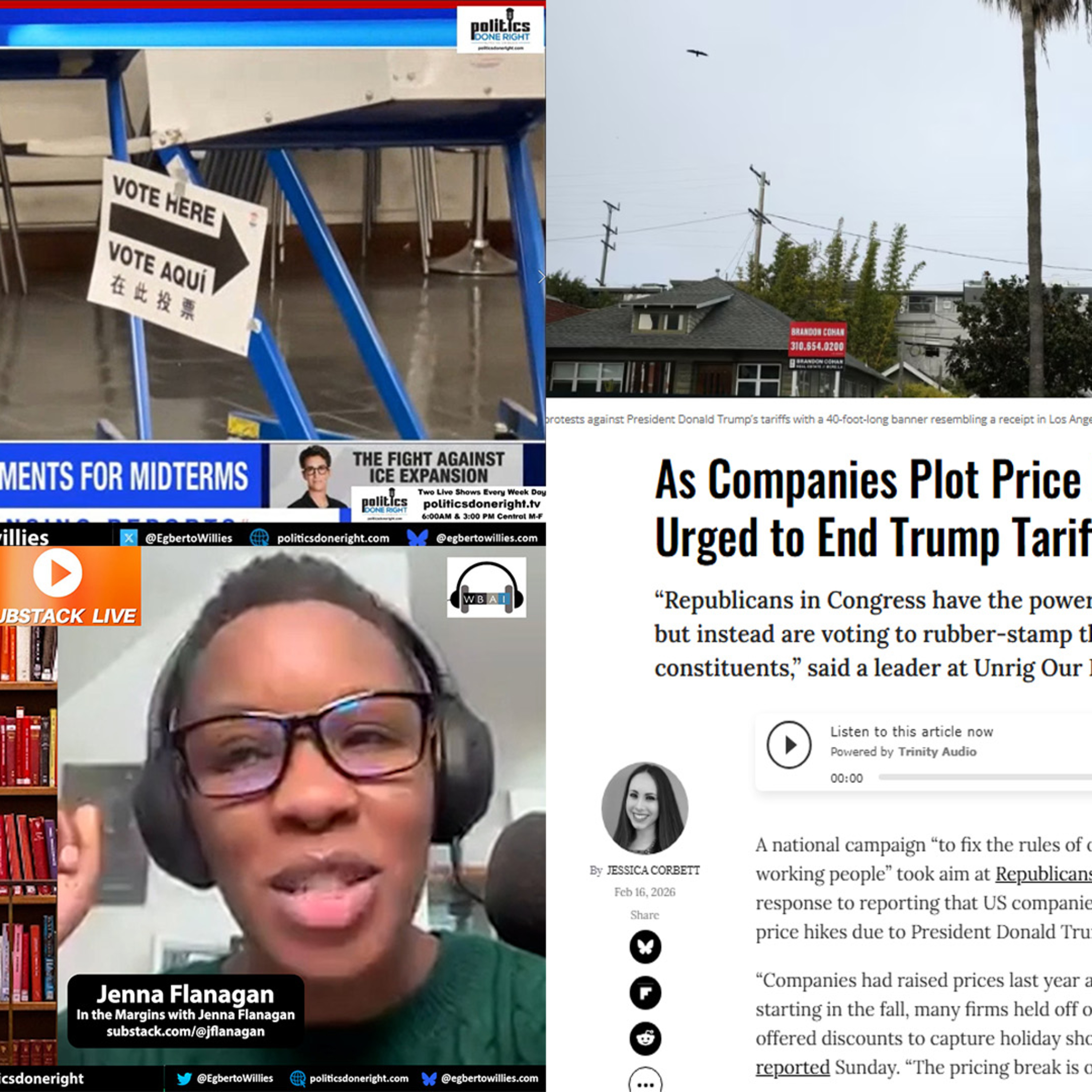 Bondi Clash, Epstein Surveillance, ICE Crackdown & Tariff Price Hikes Shake Congress
