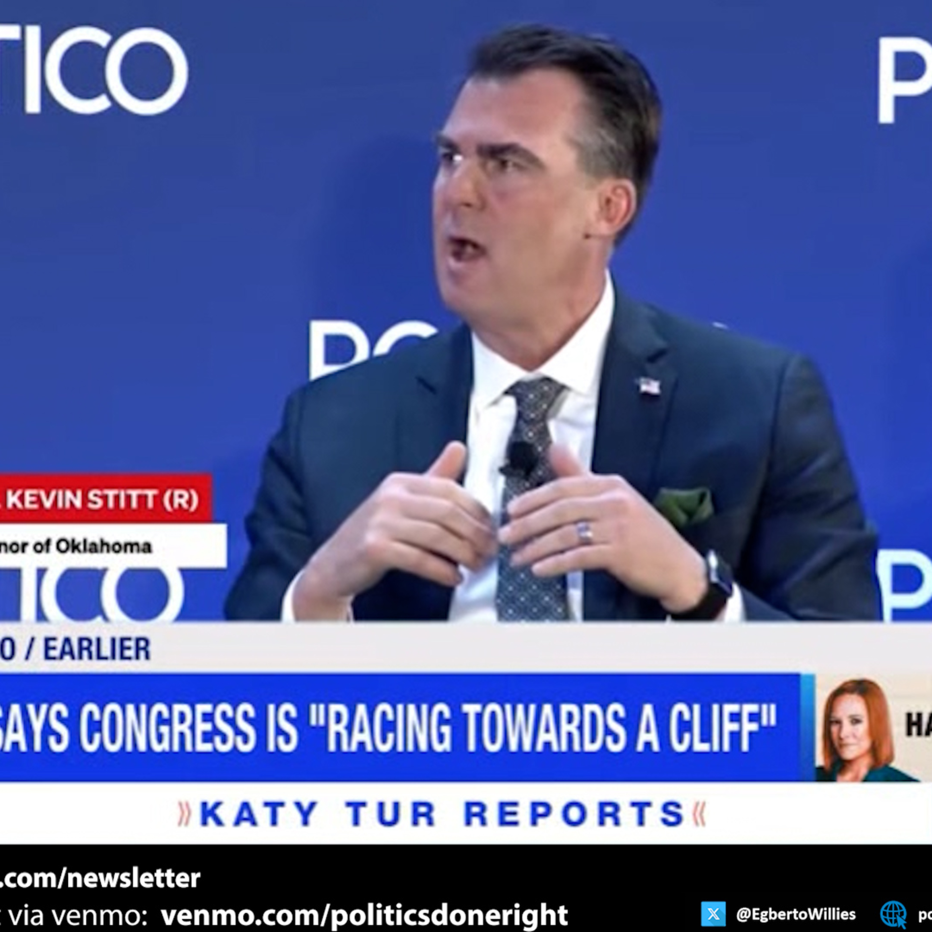 Republican Governor Admits His Party Is Steering the U.S. Toward Disaster