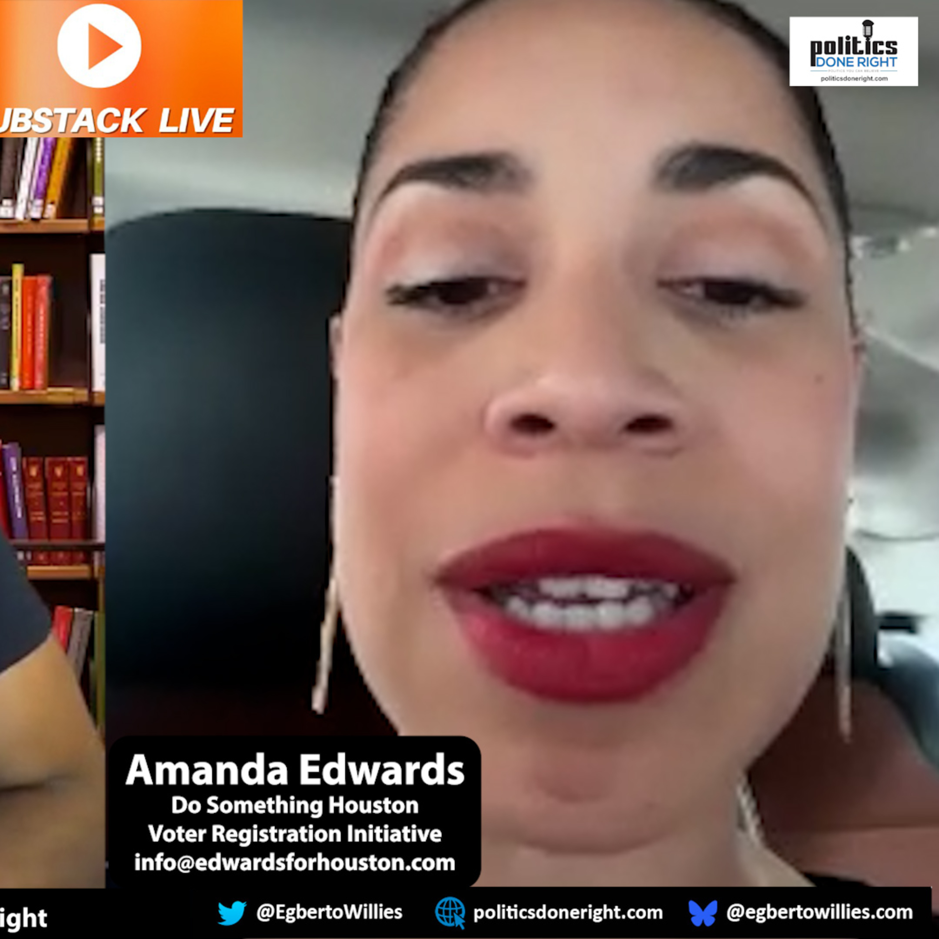Amanda Edwards Re-Launches Do Something Houston to Boost Voter Registration