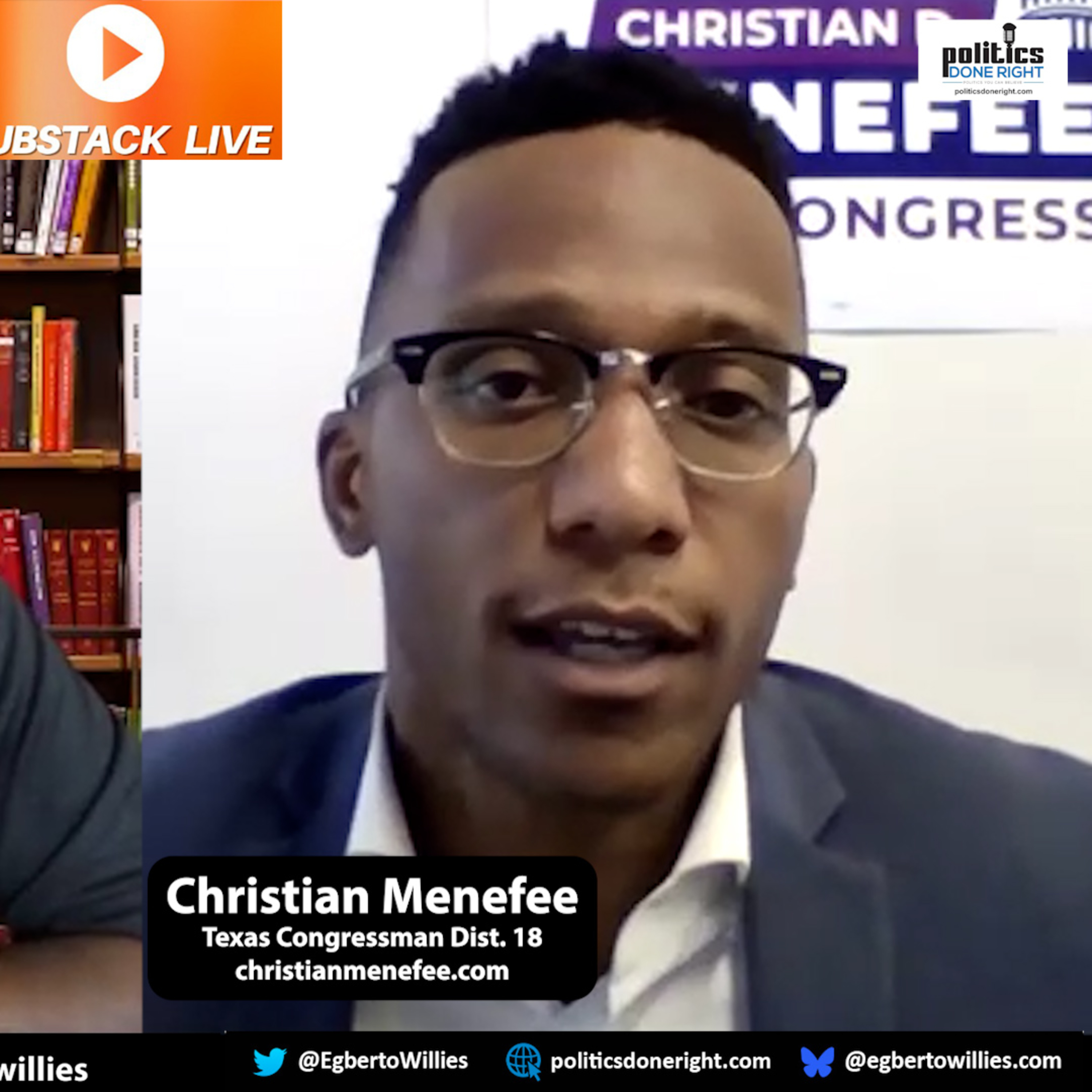 Christian Menefee on Medicare for All, Redistricting & Flipping Texas 18