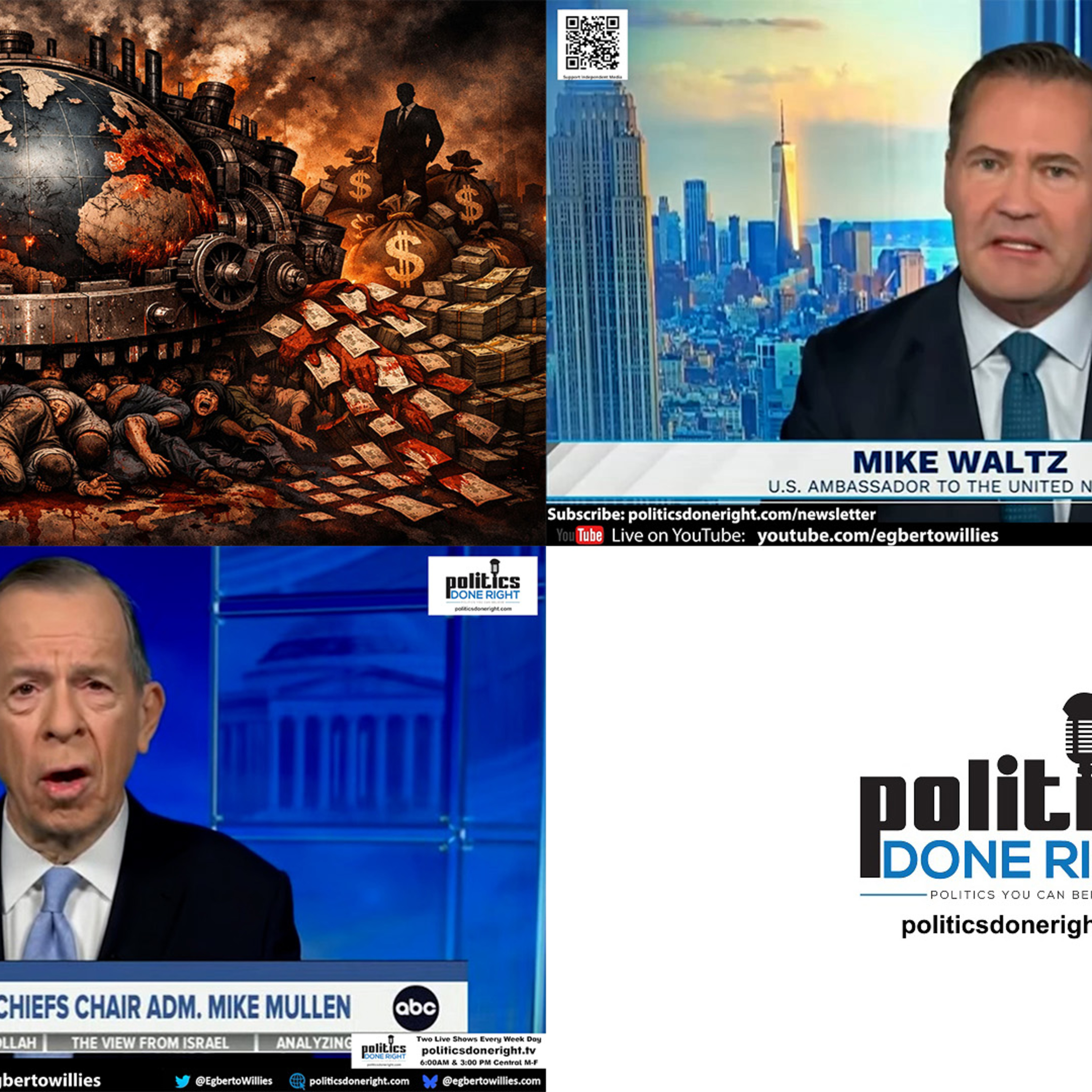 Global War, Gaza, Iran, and U.S. War Lies: Trump, Netanyahu & Elites Driving Endless Conflict