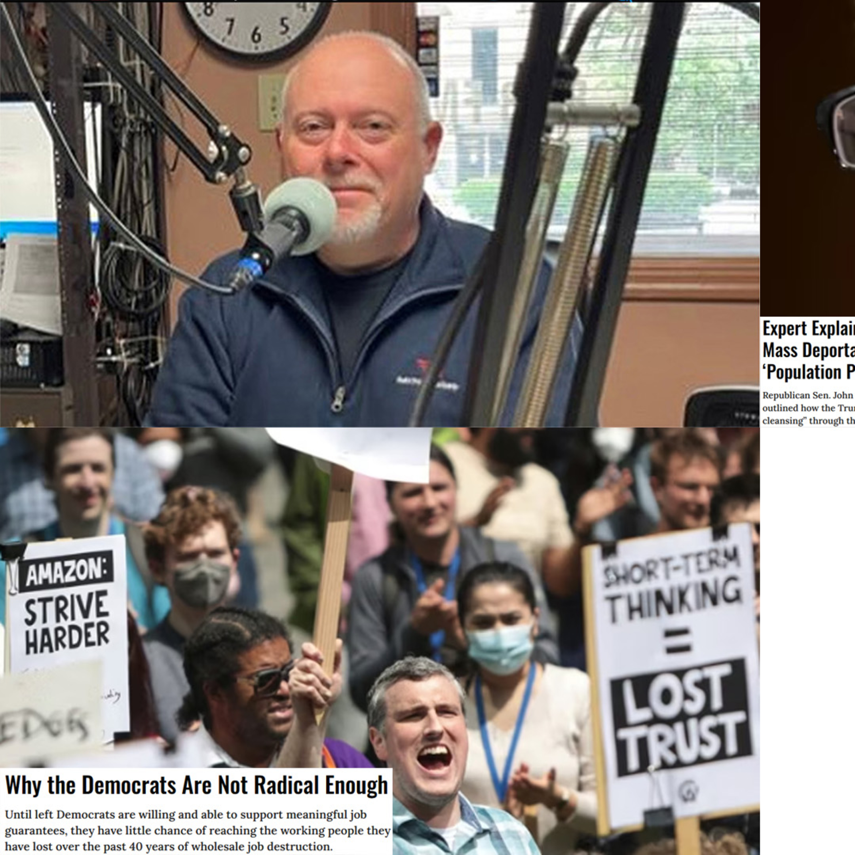 #NoKings Rally, Job Guarantee Debate, and Trump’s Mass Deportation Plan Explained