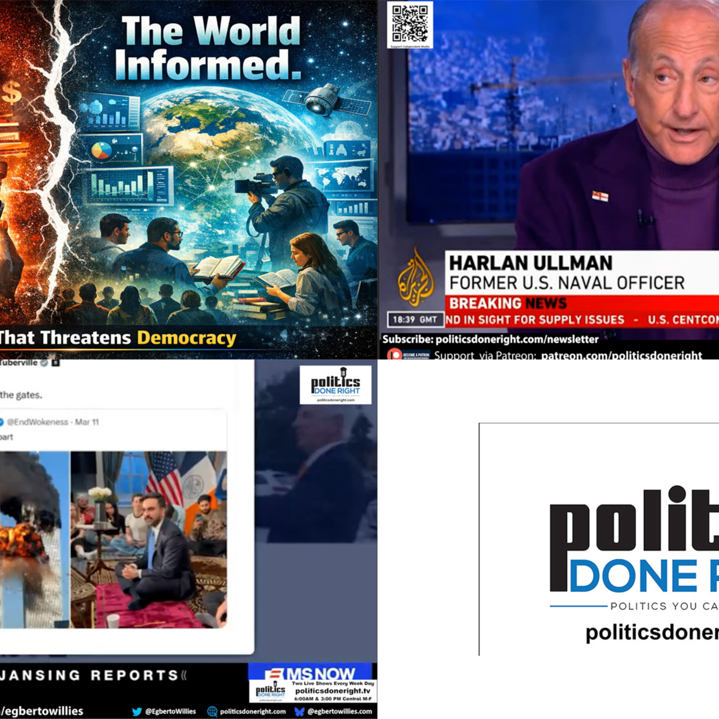 Iran Winning “Ultimate War”? Naval Officer Slams Trump Strategy, Media Decline, Tuberville Racism