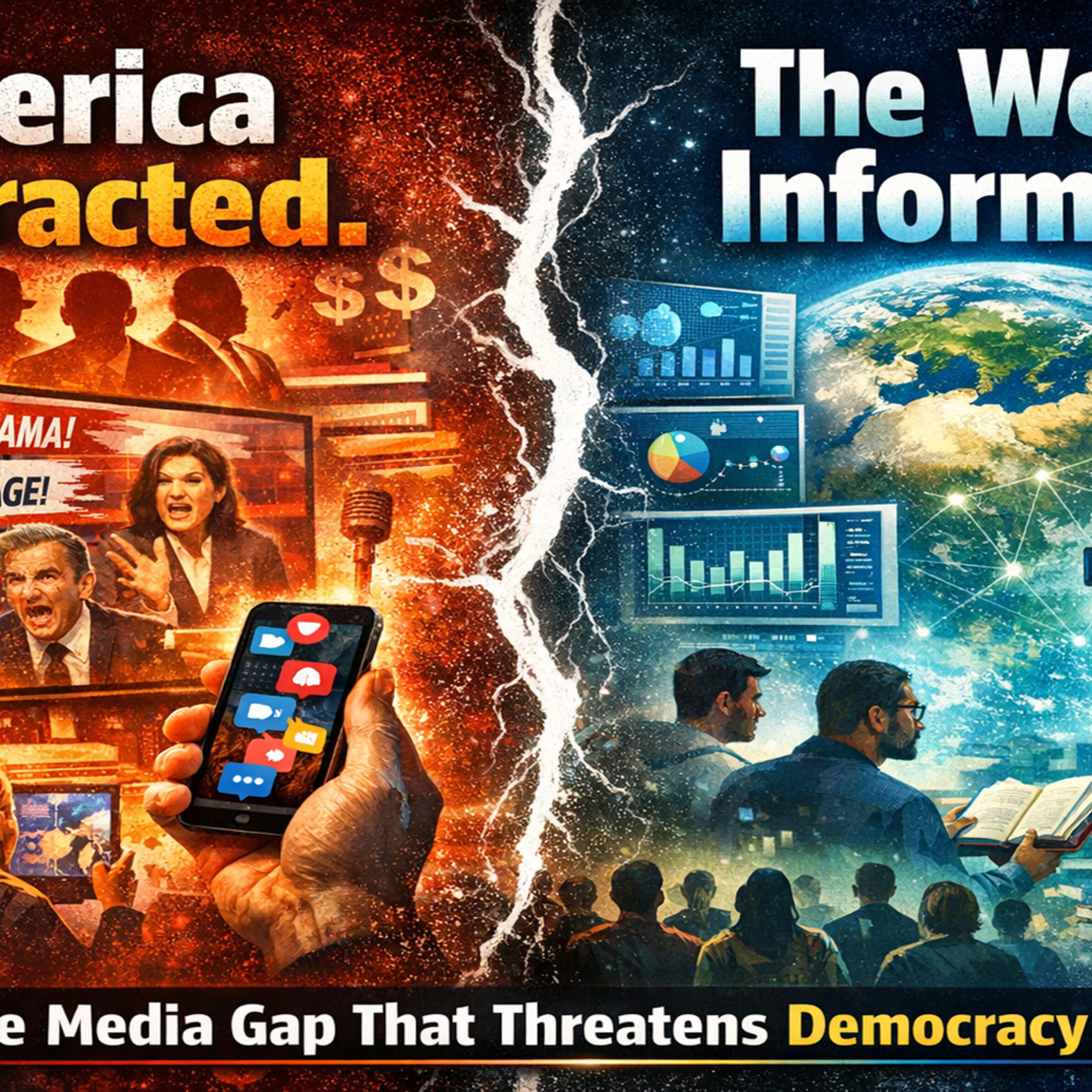 America’s Media Crisis: Why Global Journalism Thrives While U S Civic Literacy Declines