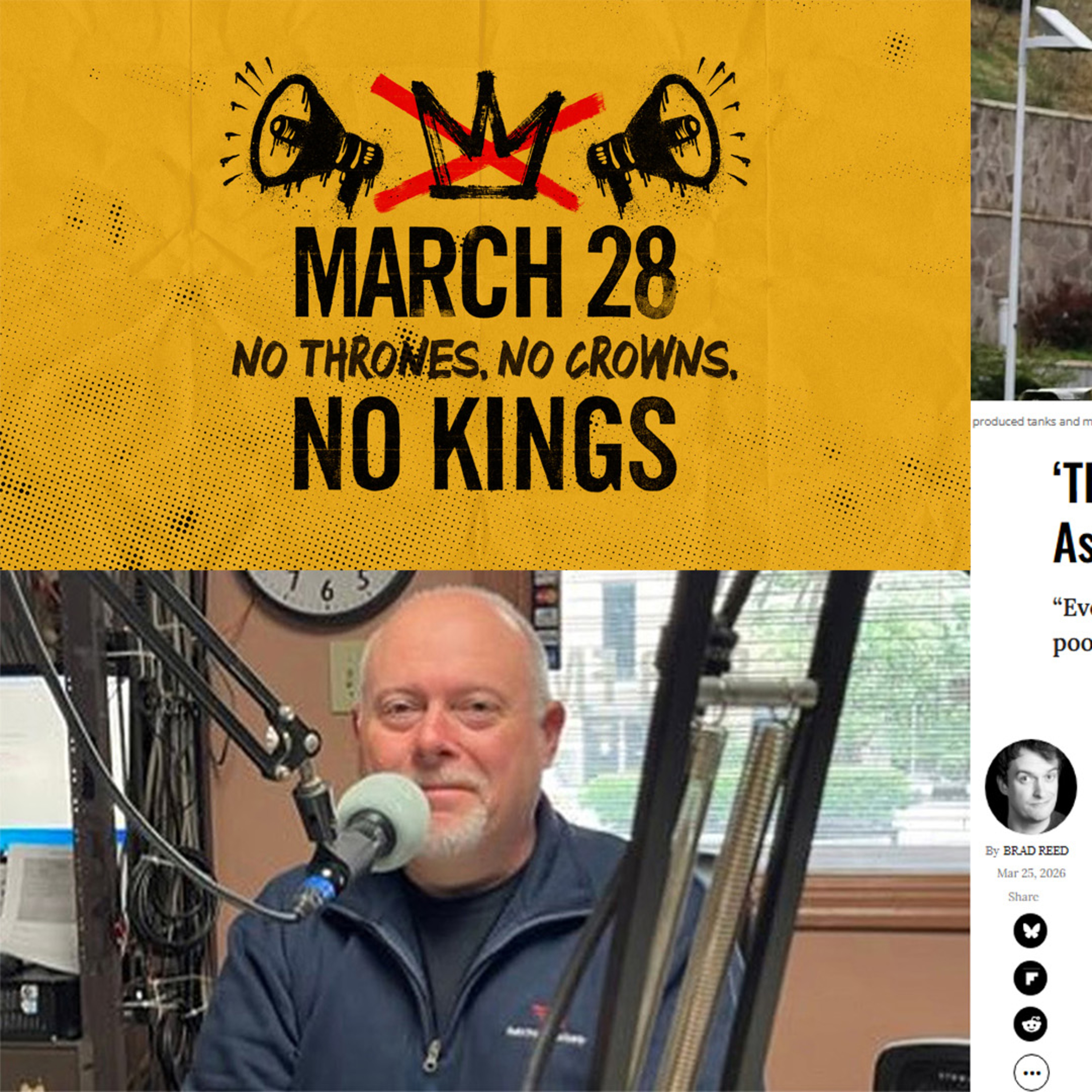 #NoKings Rising, Houston Politics Exposed, and Trump’s Iran War Faces Backlash