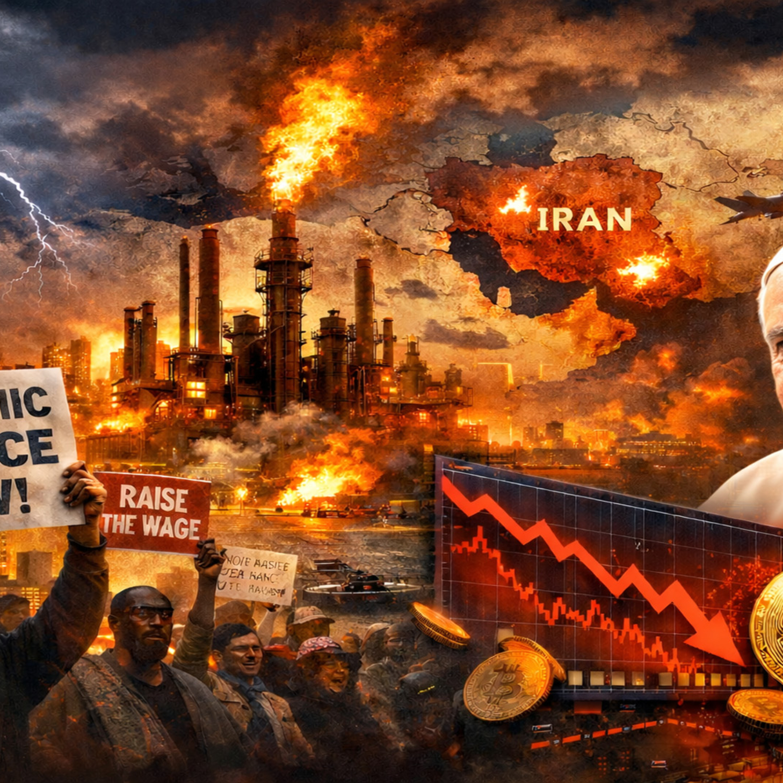 Majority Ignored, War Profits Rise, Crypto Scams Surge as Global Crisis Deepens Fast