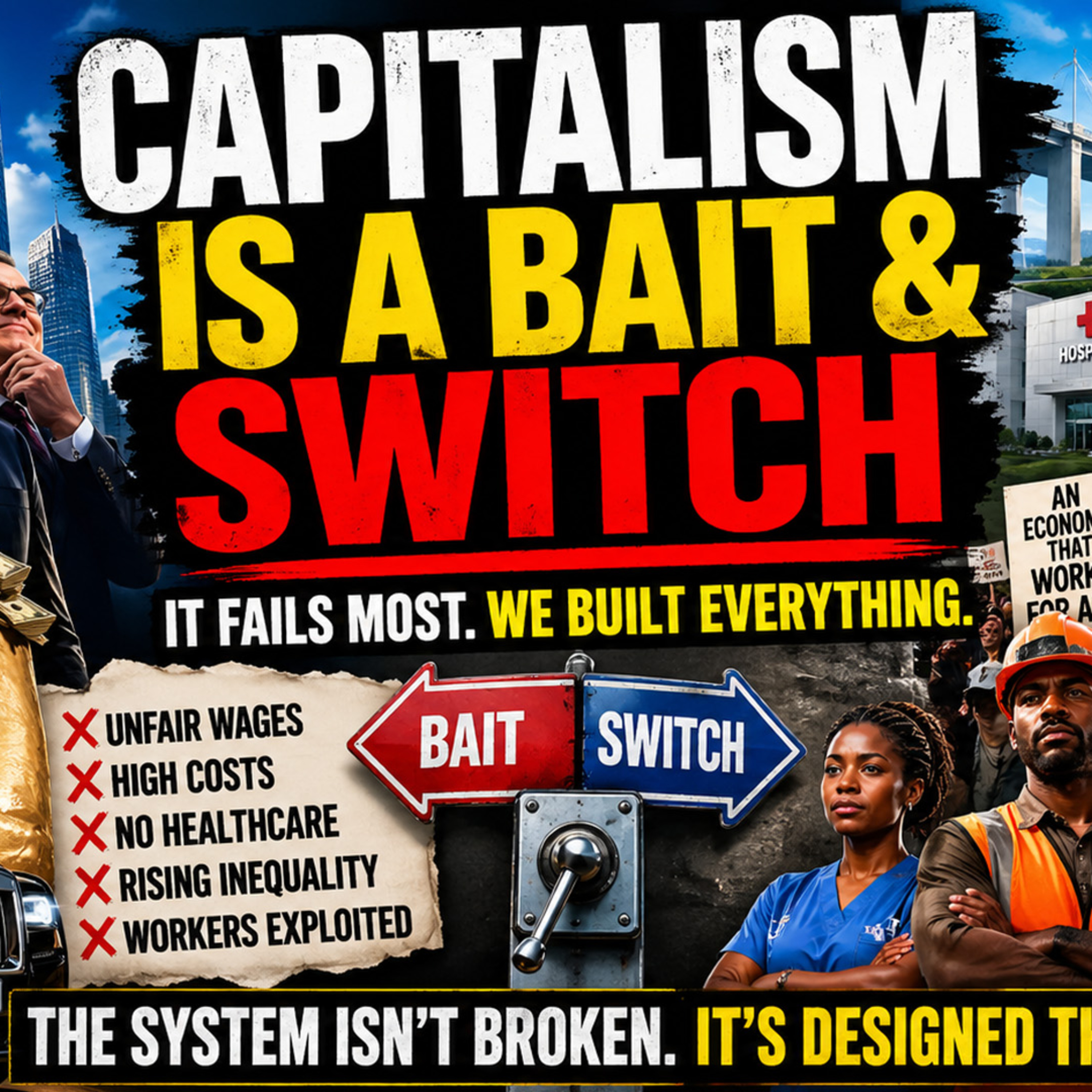 The Capitalism Myth Exposed: Workers Build America, Billionaires Take the Credit