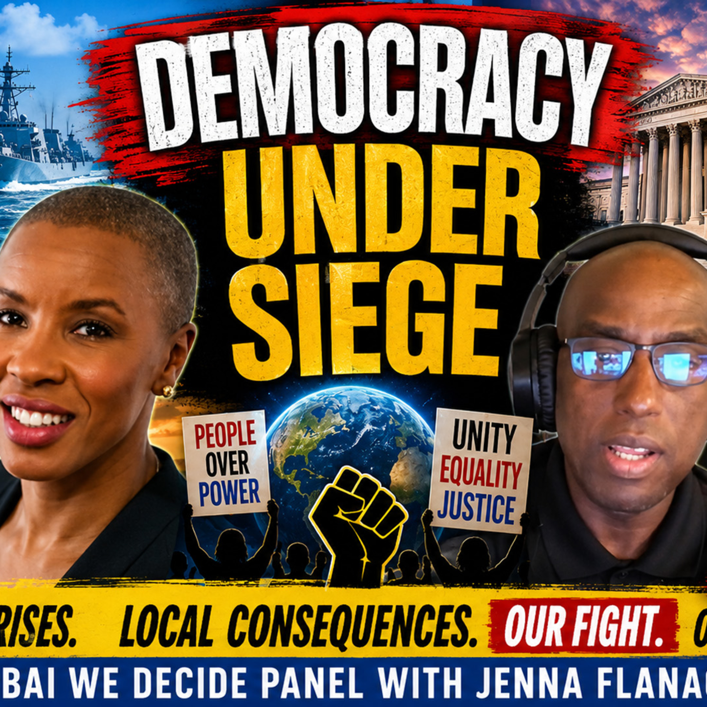 WBAI Panel Exposes Strait of Hormuz Crisis, Voting Rights Attack, Lebanon War and Hegseth Chaos