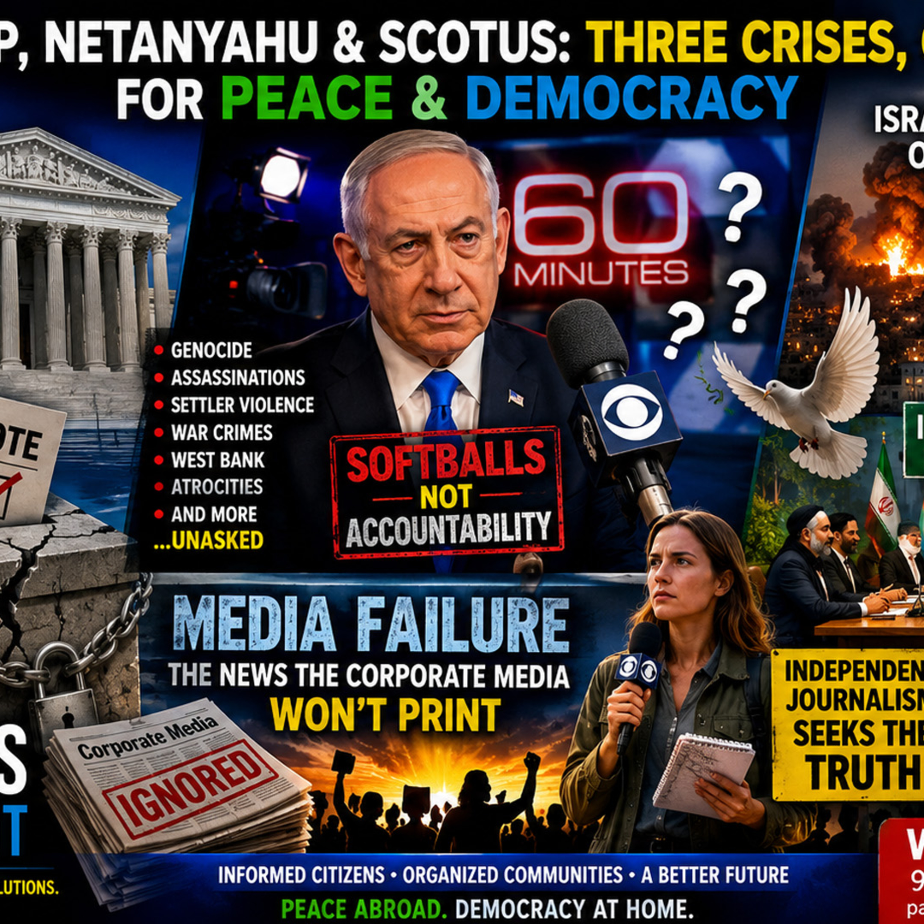 Iran Talks, Netanyahu Softballs, SCOTUS Voting Rights Attack and the News Corporate Media Hides