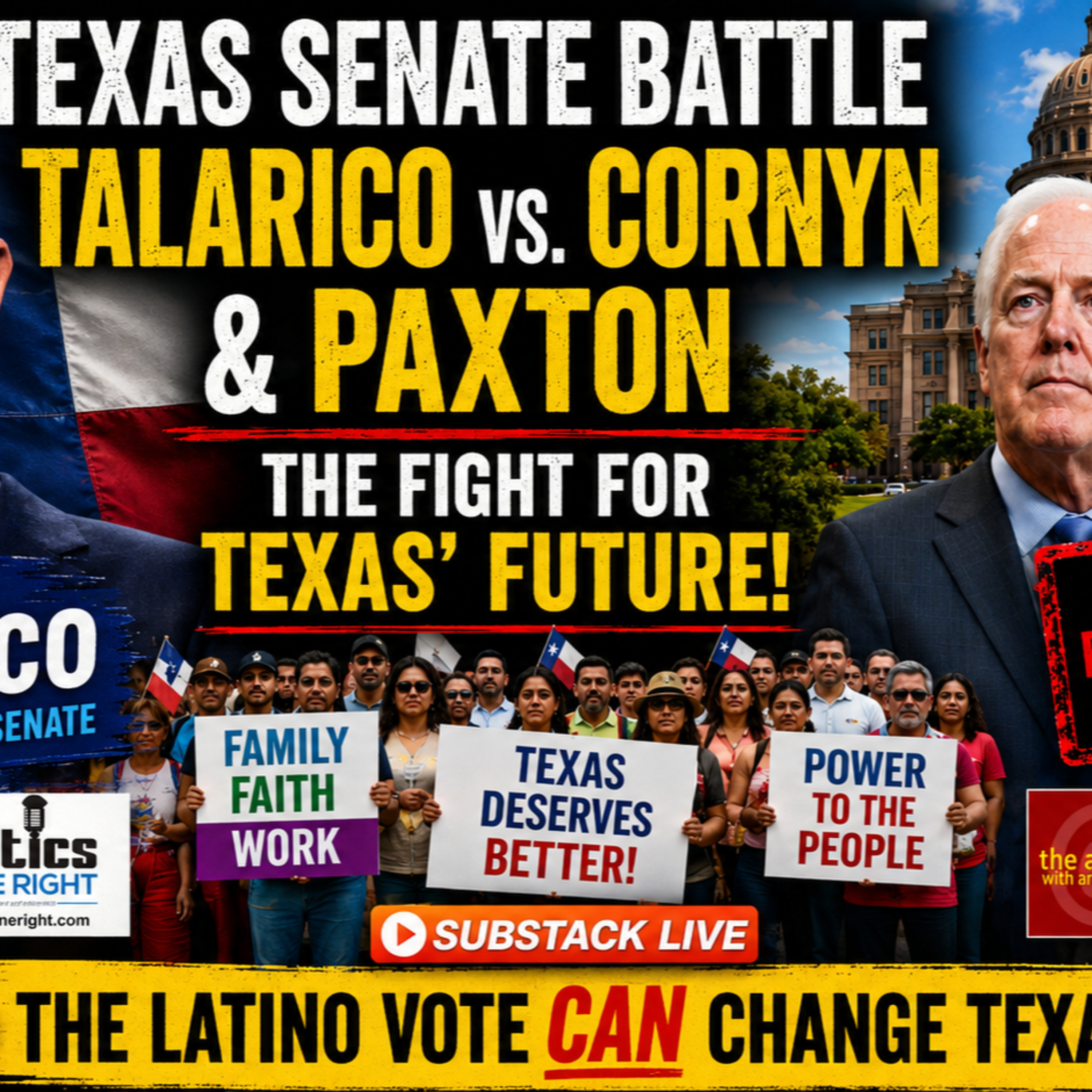 Texas Senate Race Shakes MAGA as Talarico Courts Latinos and Paxton Splits the GOP