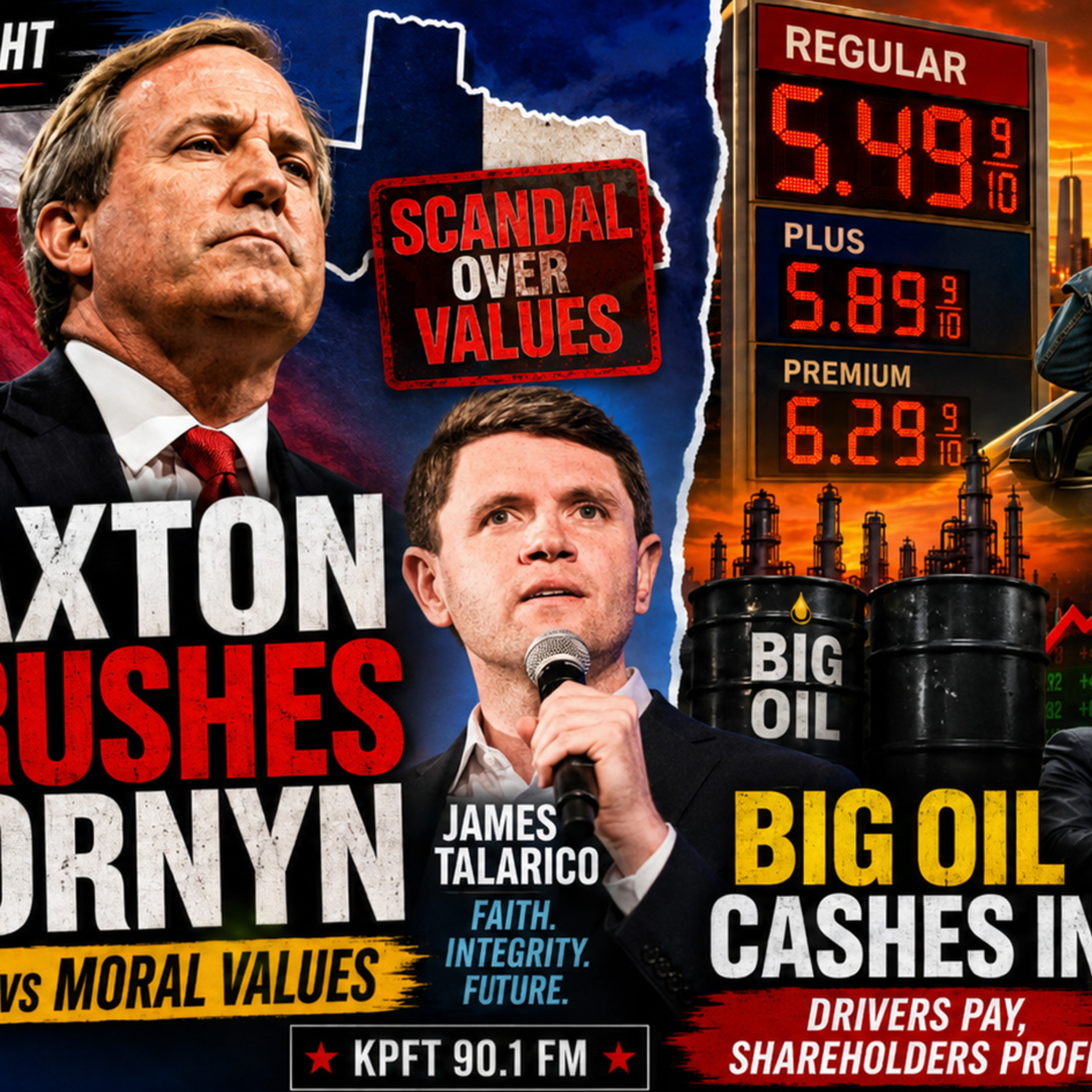 MAGA Picks Paxton Over Cornyn While Big Oil Cashes In on Pain at the Pump